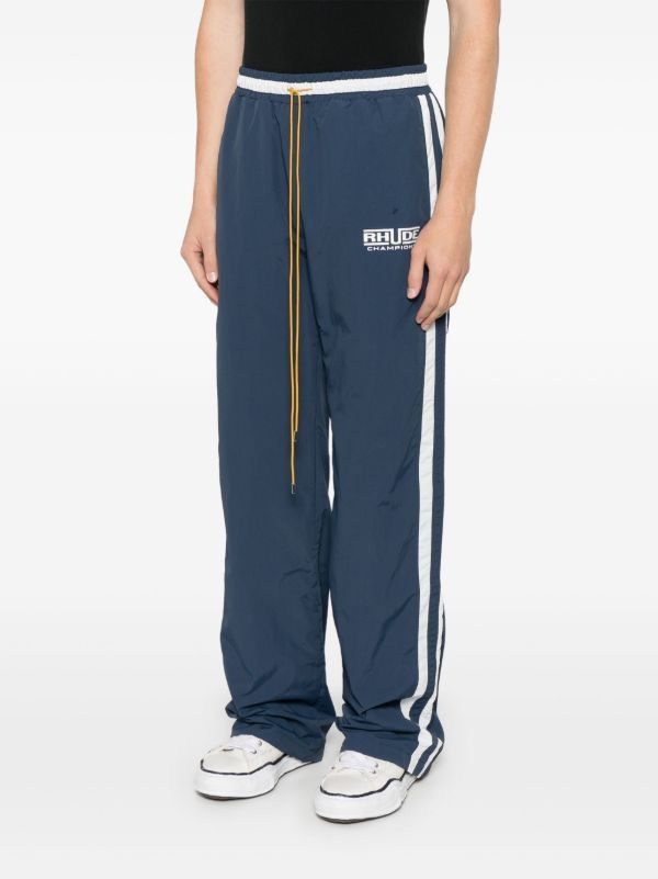 Rhude Rhude Champions Track Pant 'Navy / Off White' Size Large Size US 34 / EU 50 - 1 Thumbnail