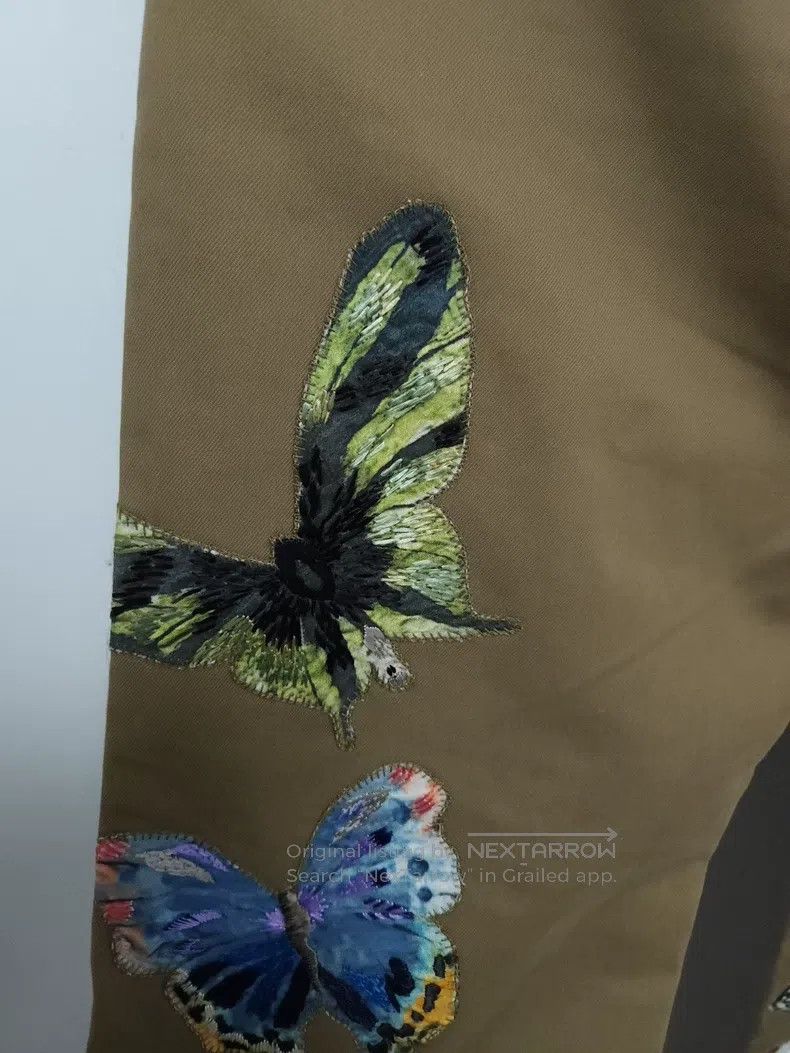 Valentino Valentino Butterfly embroidered trousers Size 48S - 3 Thumbnail
