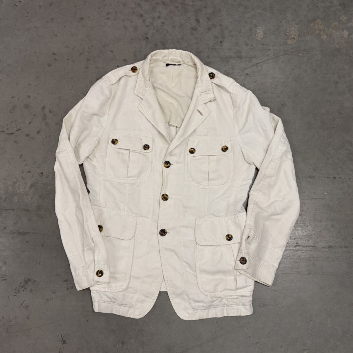 Tom Ford Tom Ford Safari Jacket Rayon Cotton Size 54 Needs Repairs Size US L / EU 52-54 / 3 - 2 Thumbnail