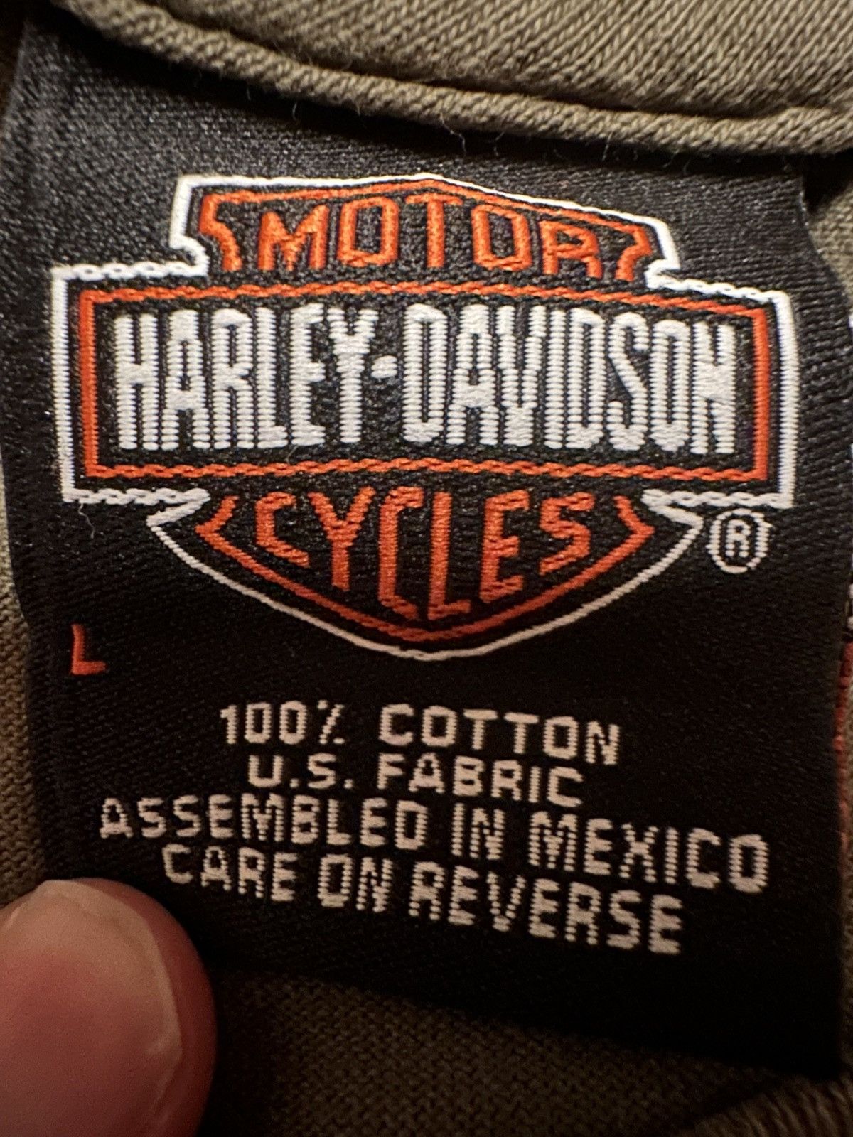 Harley Davidson Vintage 2004 Route 66 Harley Davidson Flames Shirt Size L Size US L / EU 52-54 / 3 - 7 Thumbnail