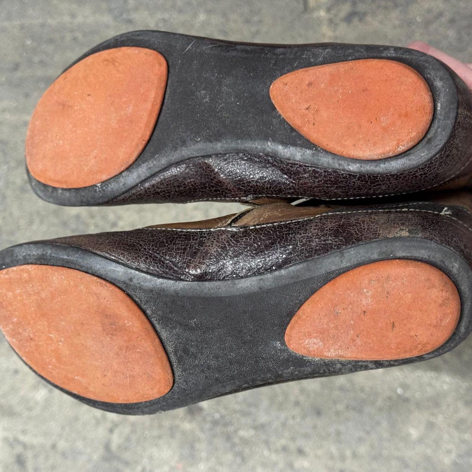 Other Vintage Regard Two-Tone Leather Medallion Boots Size US 7 / IT 37 - 5 Thumbnail