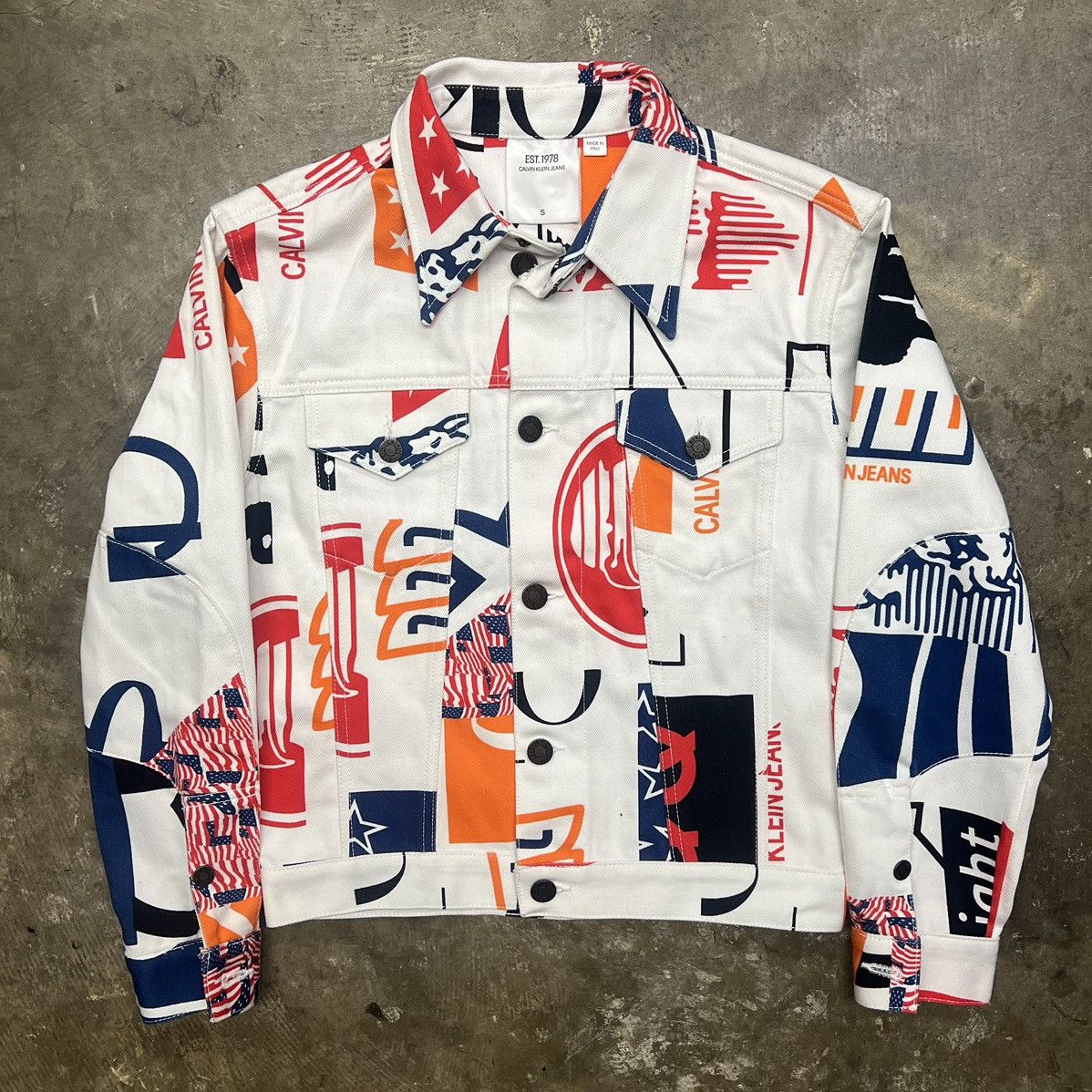 Calvin Klein 205W39NYC × Raf Simons SS19 Moon lander Denim
