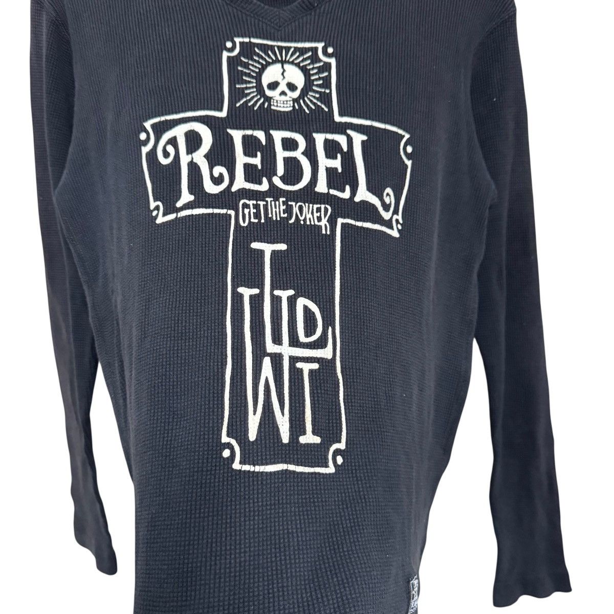 Seditionaries Rebel Joker Wild Rooster Waffle Longsleeve STOOGE&CO Size US M / EU 48-50 / 2 - 8 Thumbnail
