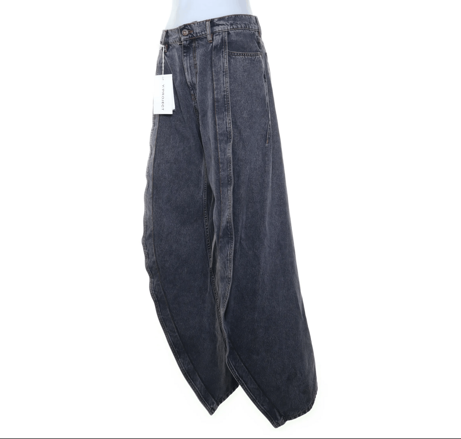 Y/Project Evergreen Banana Jeans Size US 28 / EU 44 - 2 Thumbnail