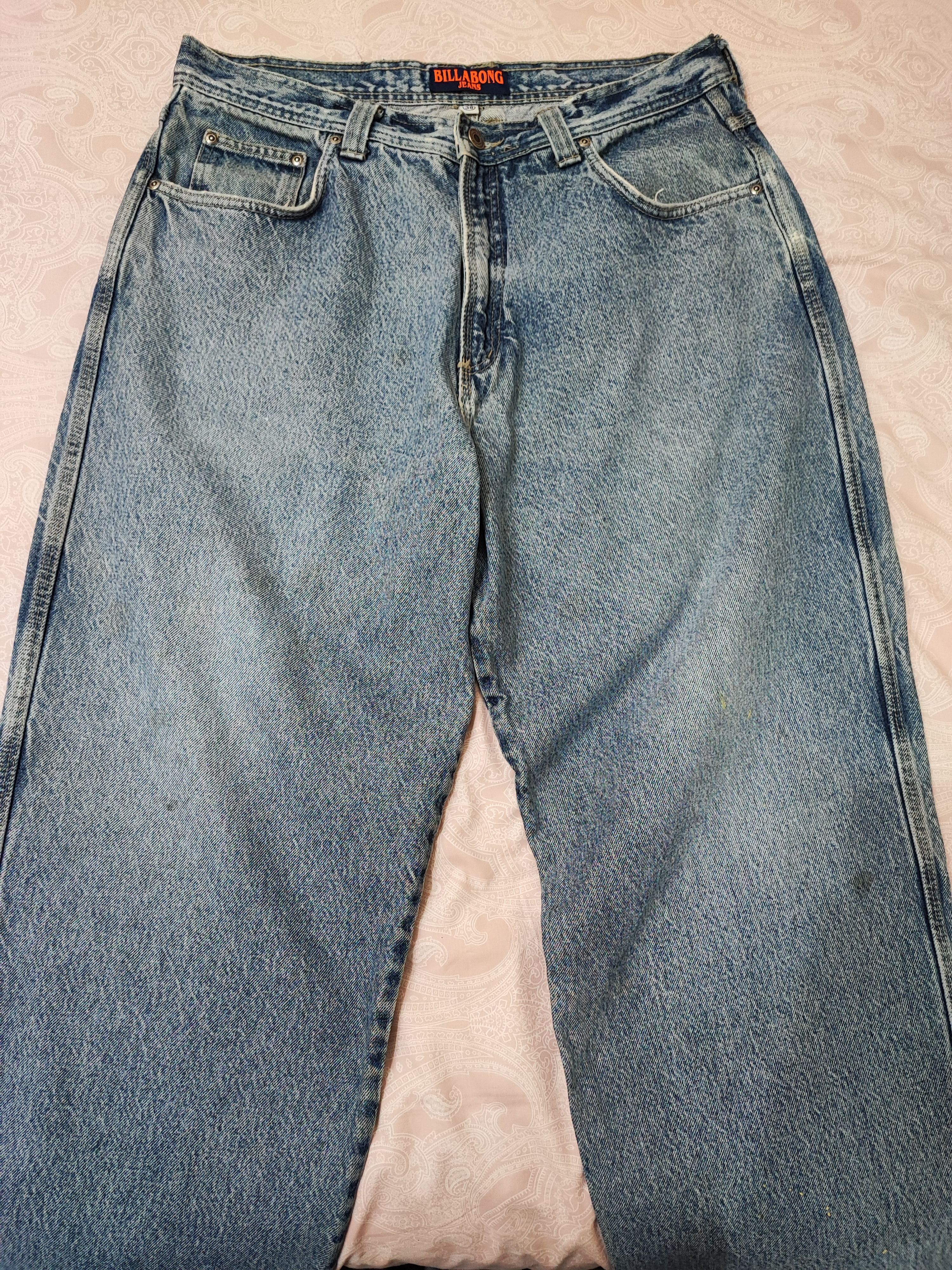 Billabong Rare!! Vintage 90s Billabong Baggy Jeans Size US 36 / EU 52 - 4 Thumbnail