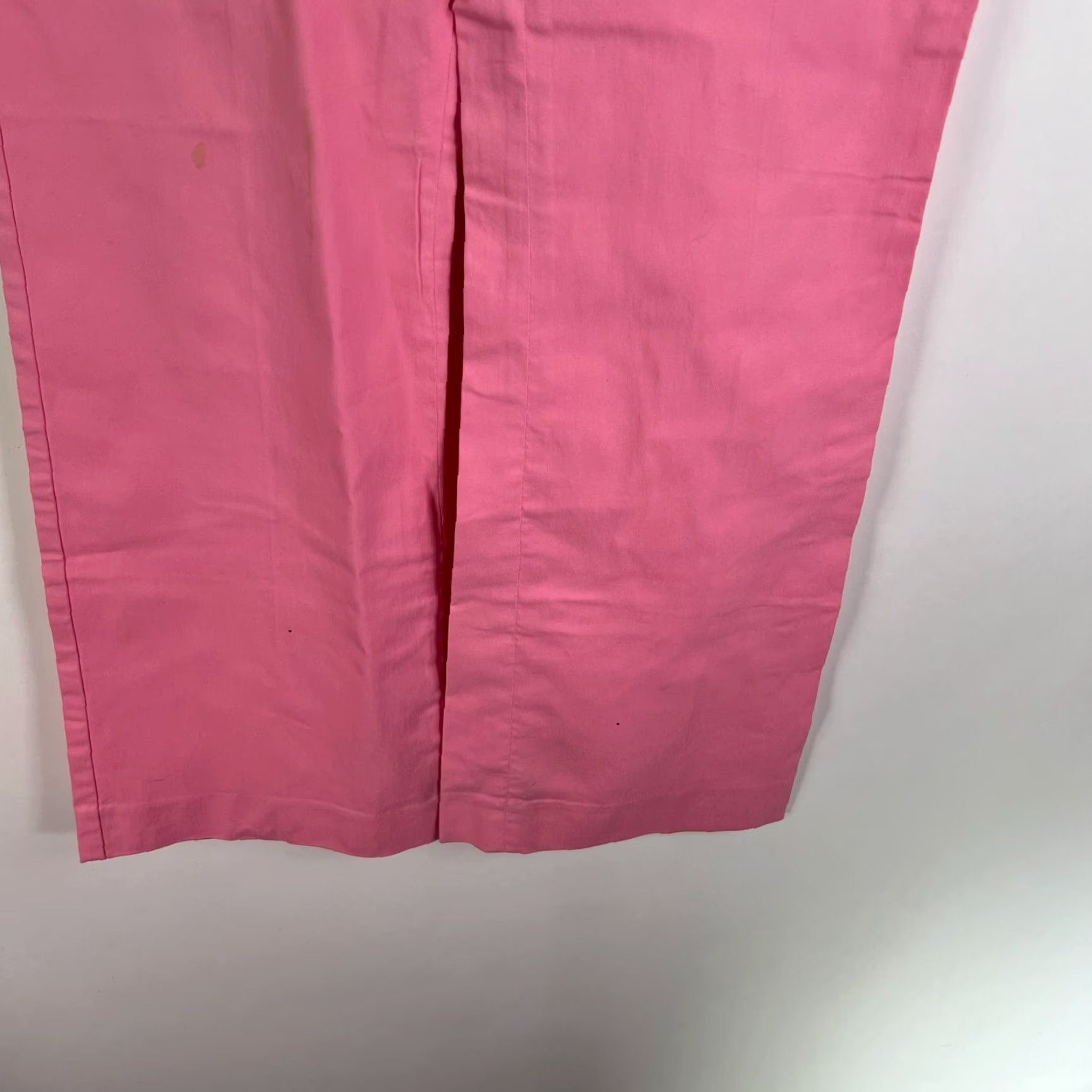 Vintage VINTAGE The Limited Drew Fit Wide Leg Pants Womens Size 8 Pink Stretch Twill 32X32 Preppy 80s 90s Size 30" / US 8 / IT 44 - 3 Thumbnail