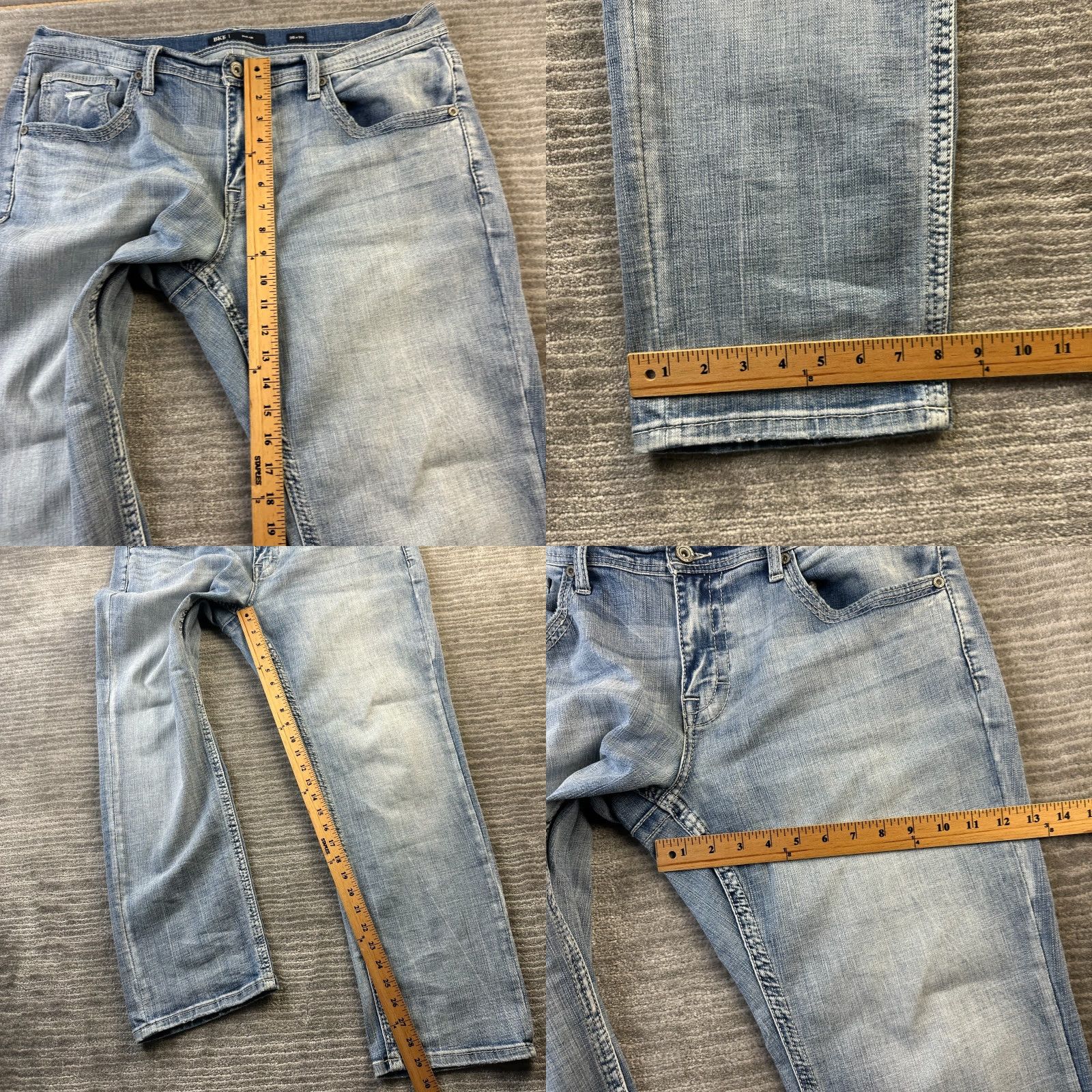 Vintage BKE Jeans Mens 36 Nolan Blue Denim Ranchwear Cowboy Rodeo Size US 36 / EU 52 - 8 Thumbnail