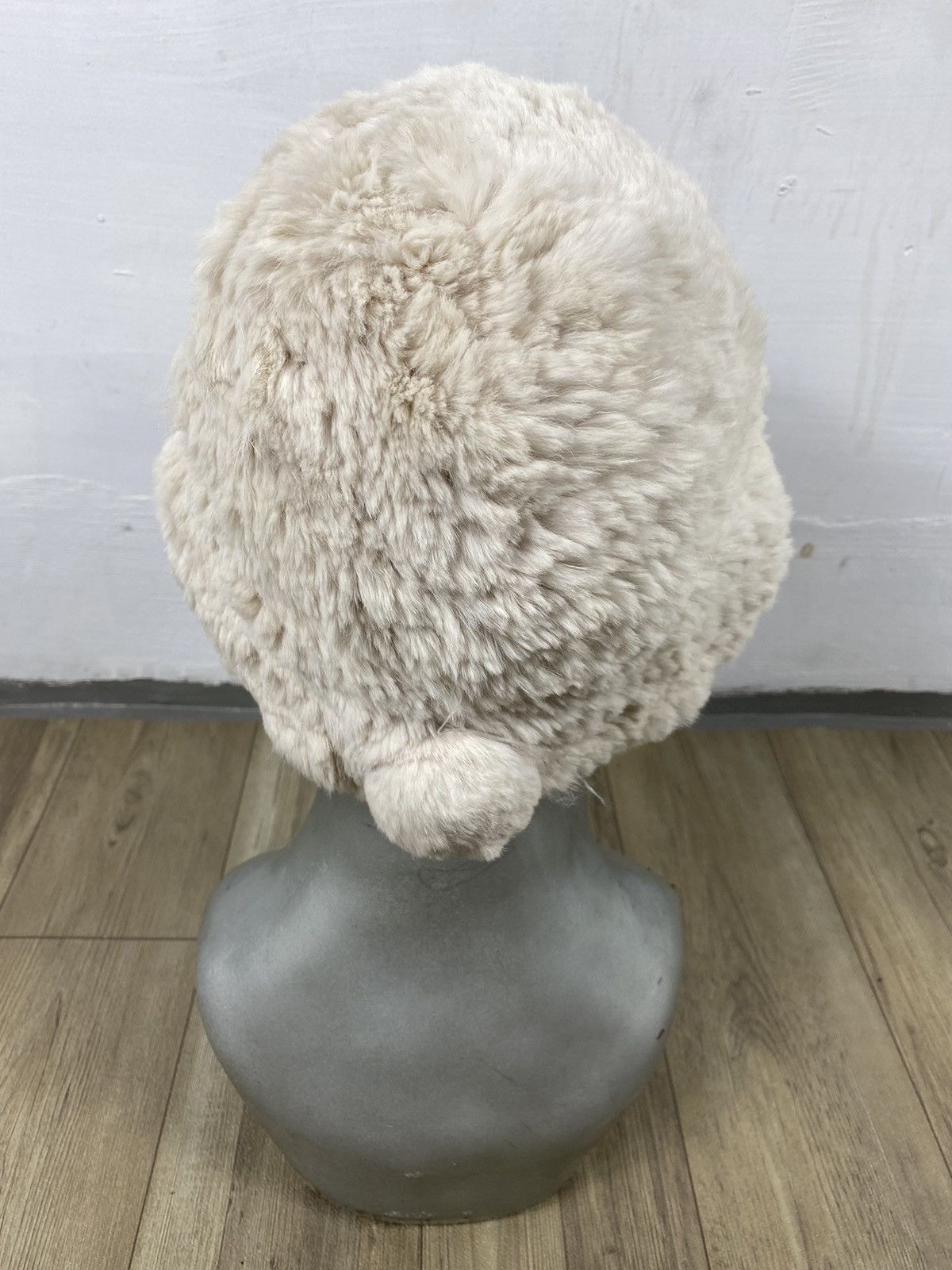 Japanese Brand Unknown Japanese Fur Beanie Hats Size ONE SIZE - 4 Thumbnail