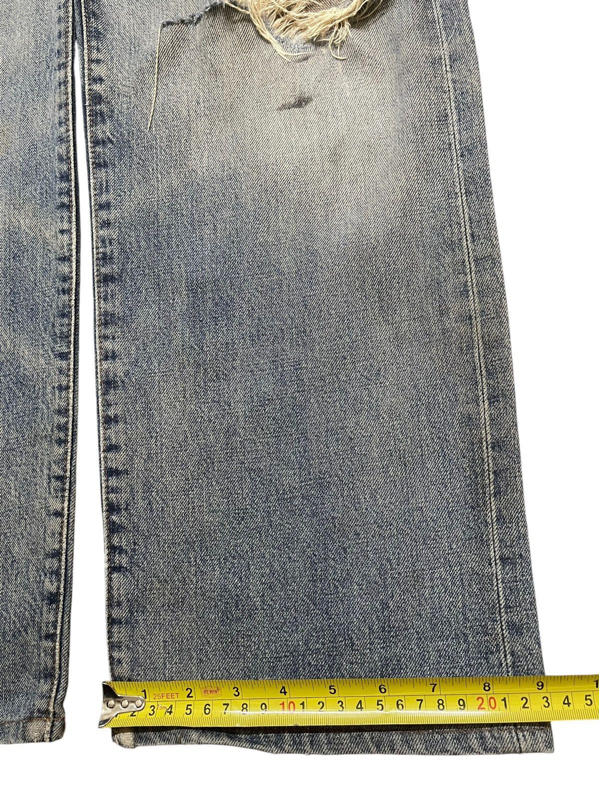 Wrangler Vintage Wrangler Selvedge Baggy Faded Wash Distressed Jeans Size US 28 / EU 44 - 19 Thumbnail