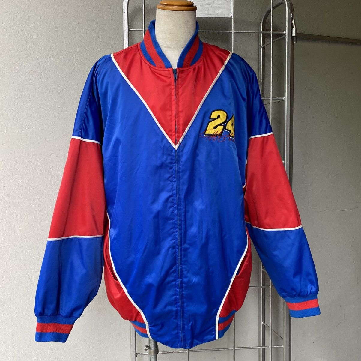 Nutmeg Nutmeg Gordon Racing Jacket – Blue/Red Size US XL / EU 56 / 4 - 3 Thumbnail