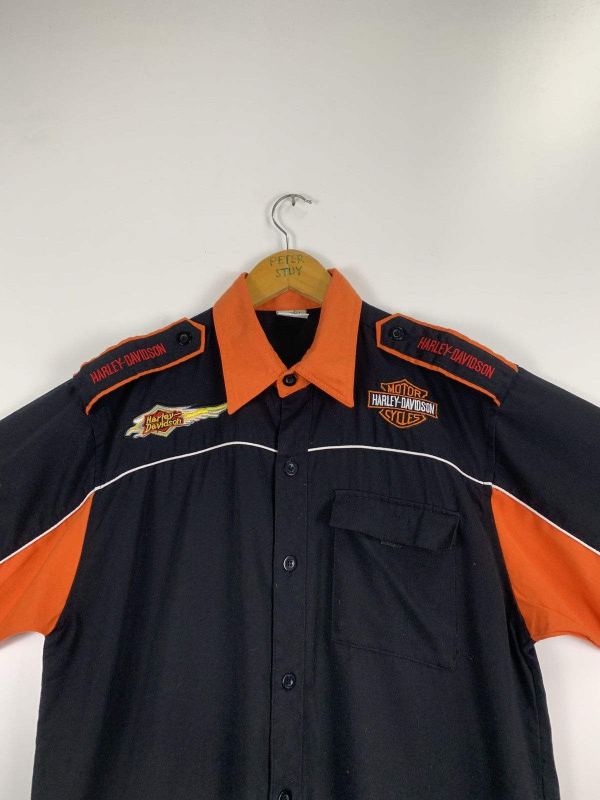 Harley Davidson Harley Davidson Button Ups Shirt Size US L / EU 52-54 / 3 - 7 Thumbnail