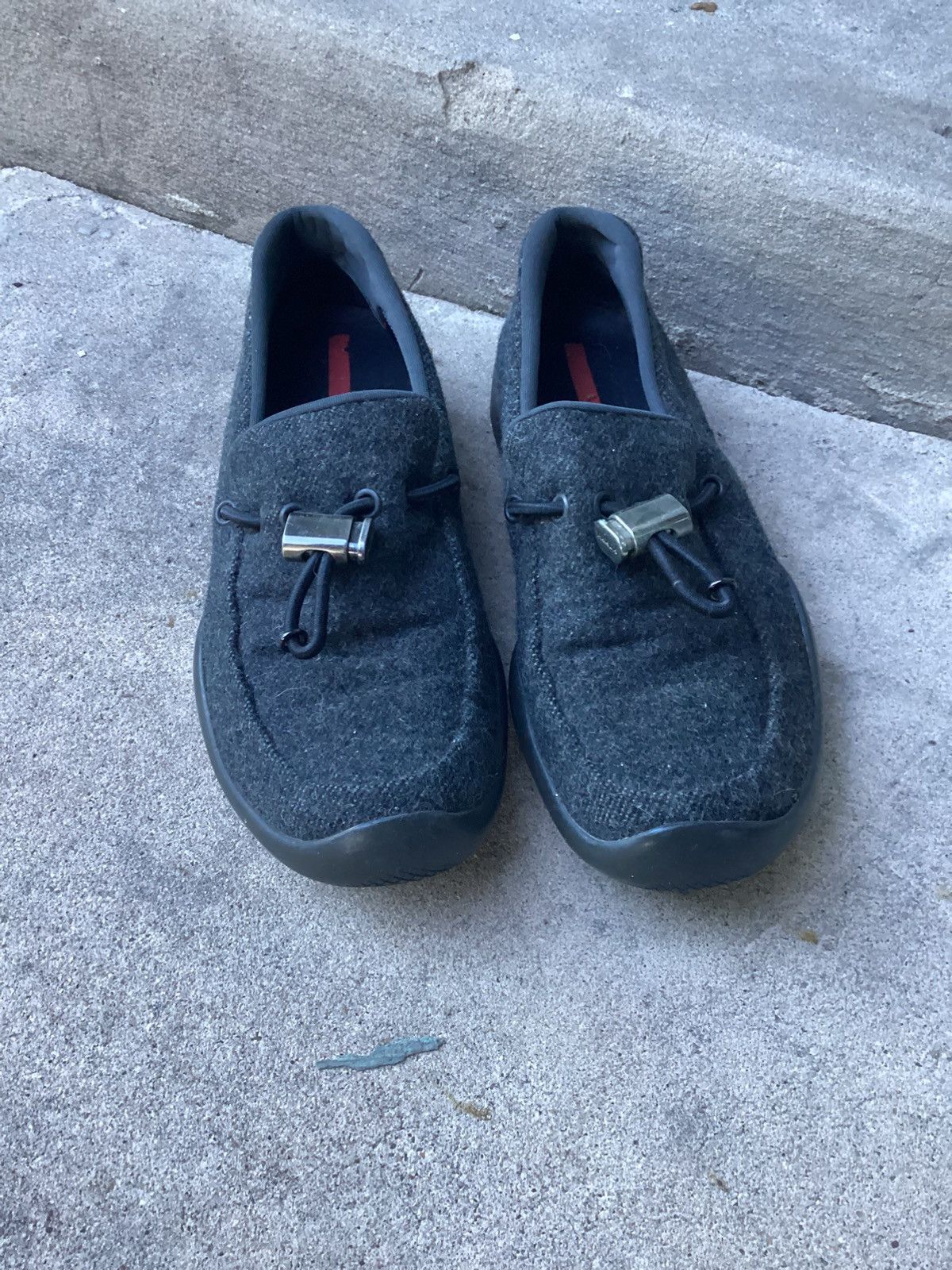Prada Prada womens cloth slip on shoes Size US 5.5 / IT 35.5 - 1 Thumbnail
