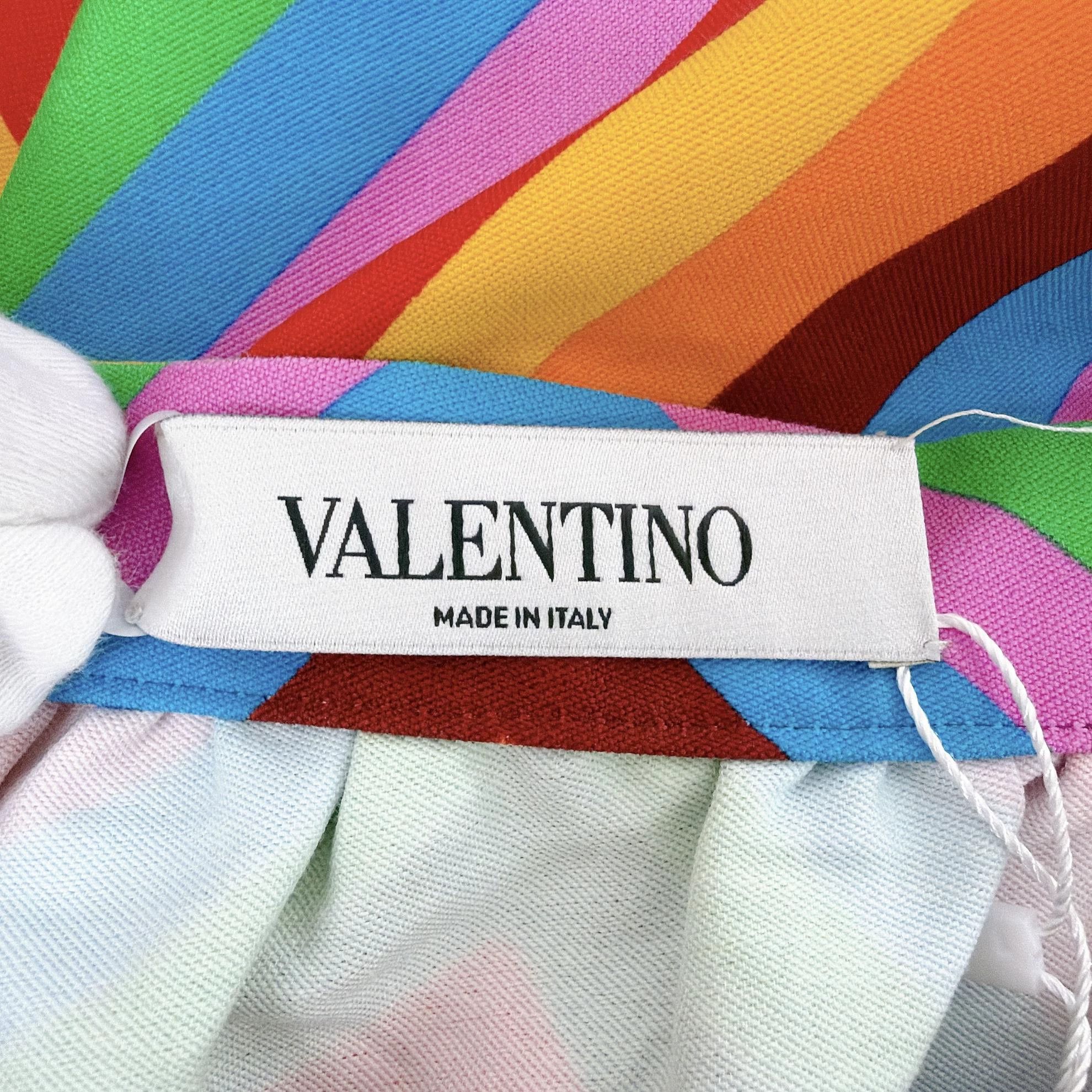 Valentino Valentino Color Block Women's Skirt 40 7203 Size 27" / US 4 / IT 40 - 7 Thumbnail