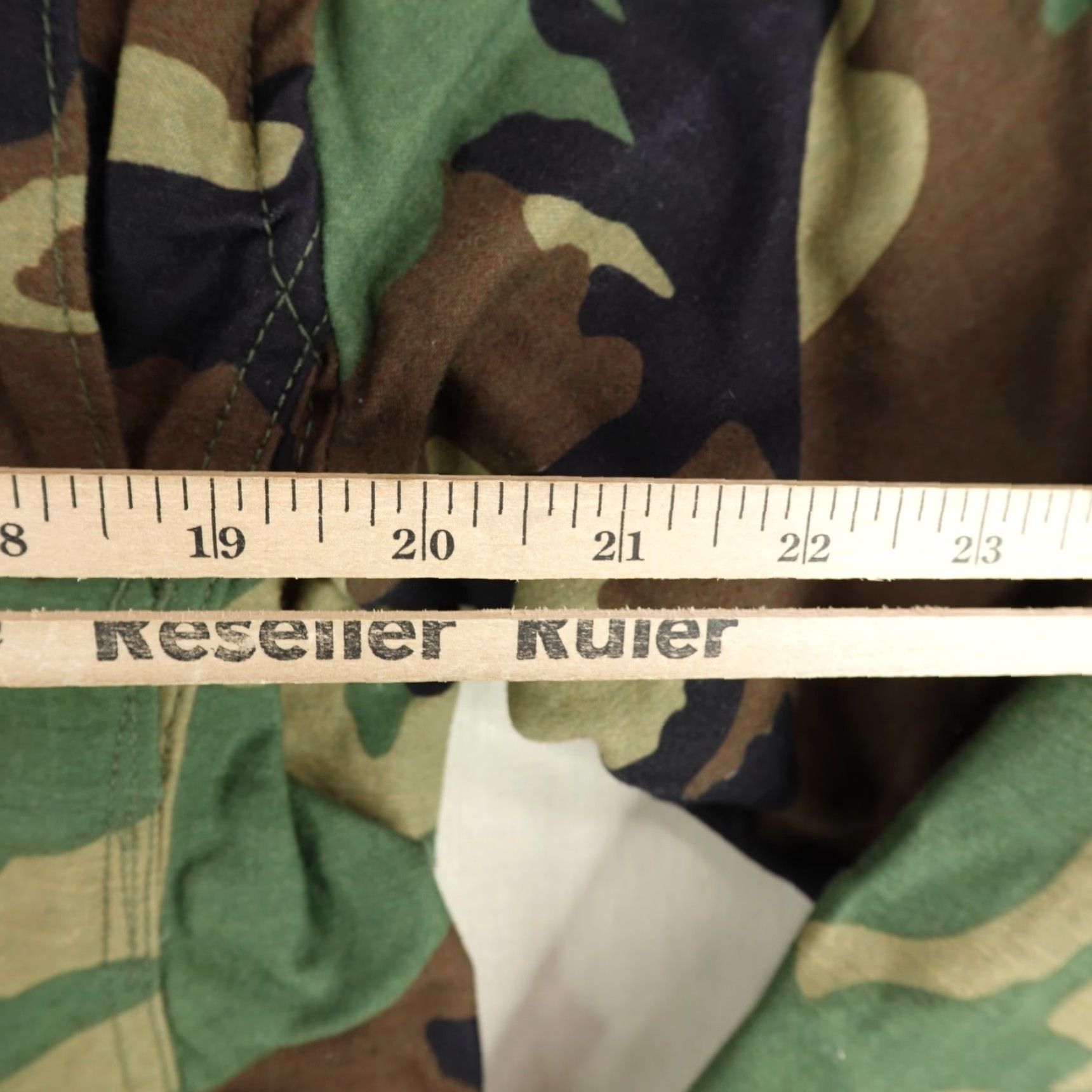 Vintage VINTAGE Golden Manufacturing Co. US Army Field Jacket Camouflage M65 Hooded 80s 50/50 Cotton Nylon Mens Small Regular Green Size US S / EU 44-46 / 1 - 6 Thumbnail