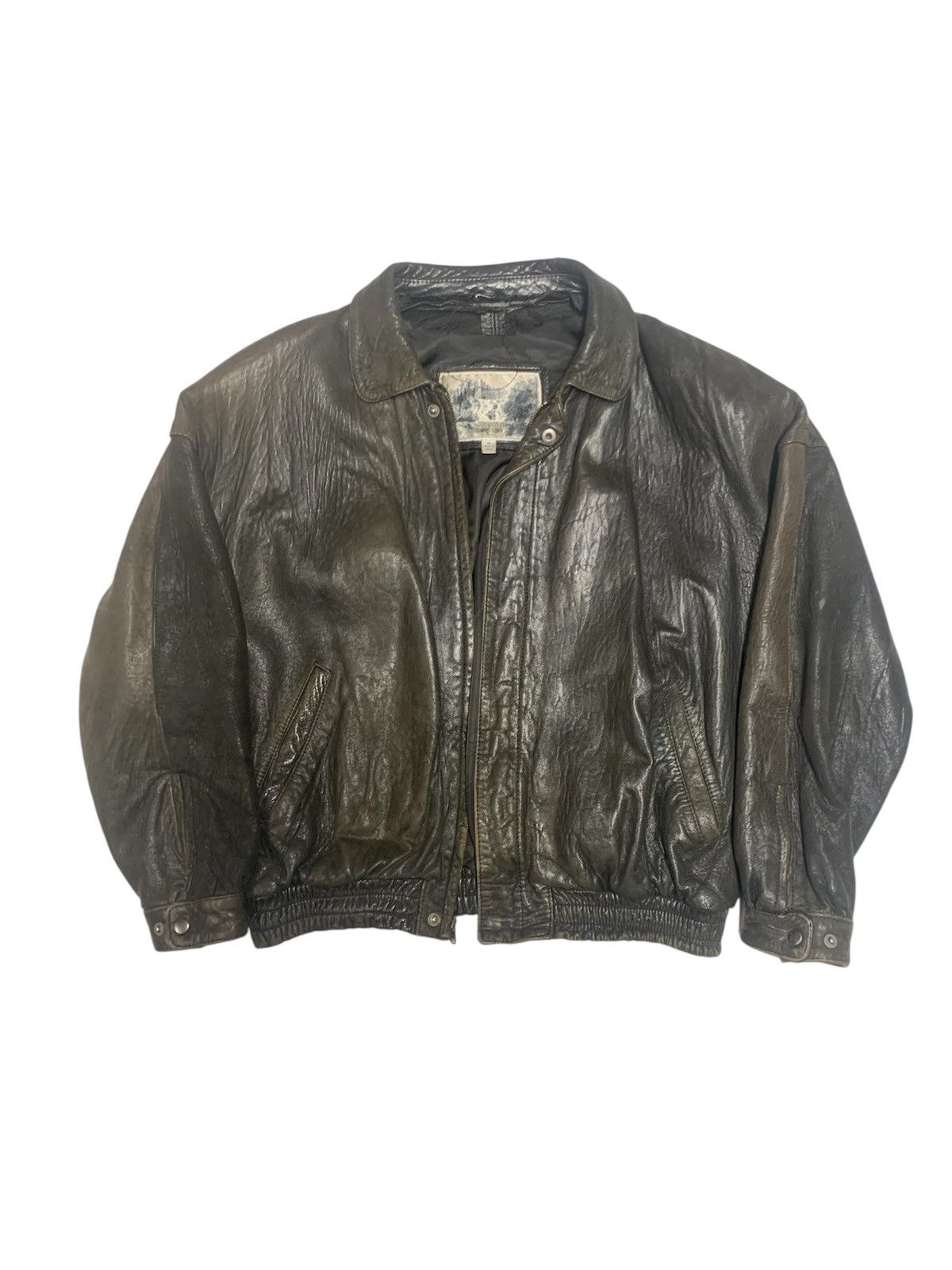 Vintage Luis Alvear Exclusively For The Brass Rail Leather Jacket Grailed