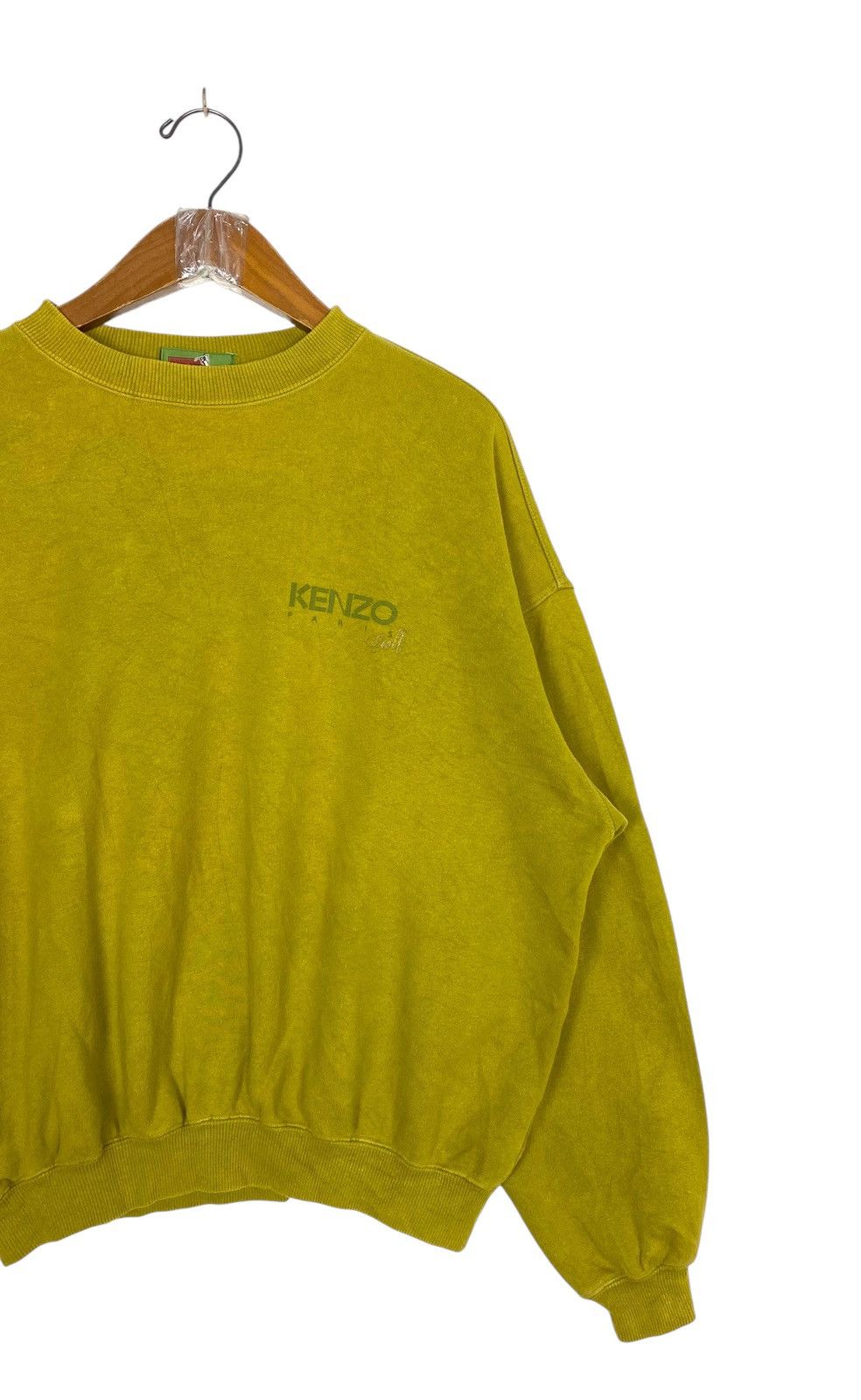 Kenzo Rare‼️ Kenzo Paris Golf Sweatshirt Spellout Size US M / EU 48-50 / 2 - 4 Thumbnail