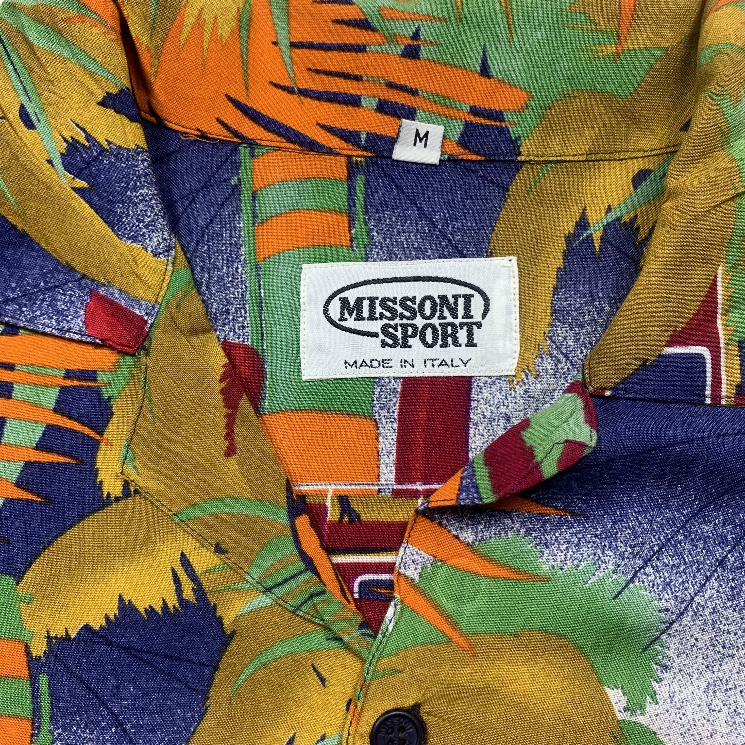 Missoni Vintage Missoni Printed Shirt Size US M / EU 48-50 / 2 - 5 Thumbnail