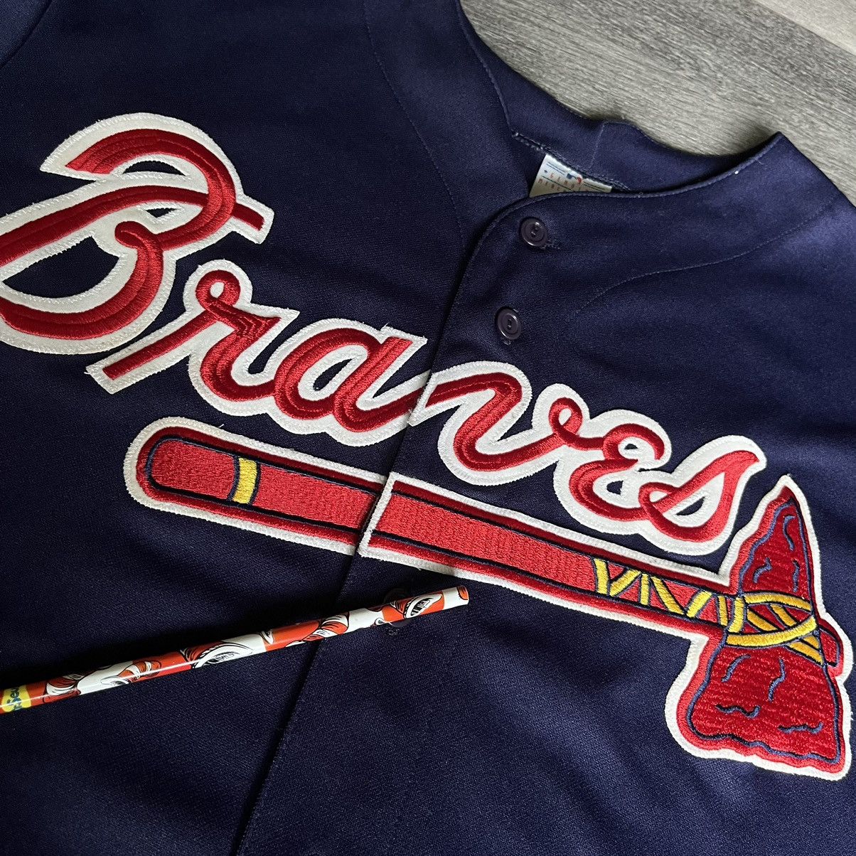 MLB × Majestic × Vintage Vintage MLB Atlanta Braves David Justice Authentic Jersey 23 Size US XL / EU 56 / 4 - 5 Thumbnail