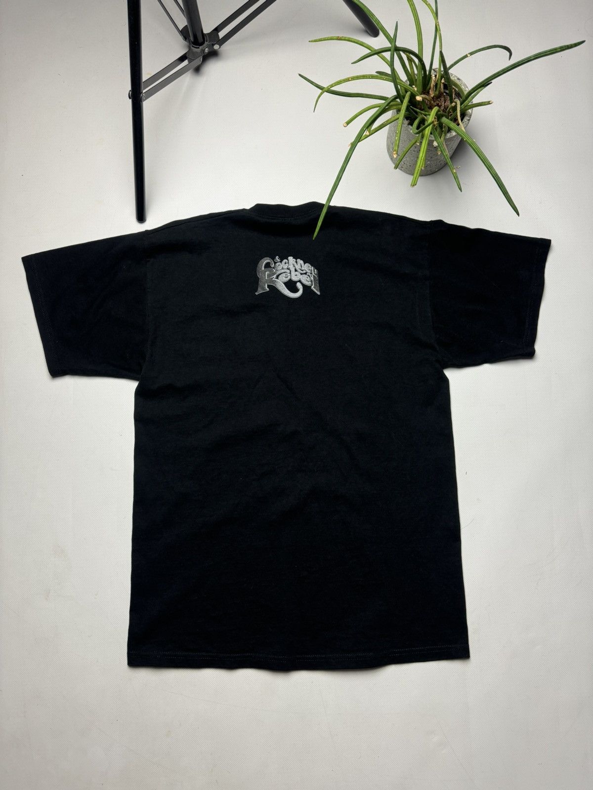 Band Tees × Vintage Rare Vintage Steve Harley T-shirt y2k black Size US L / EU 52-54 / 3 - 6 Thumbnail