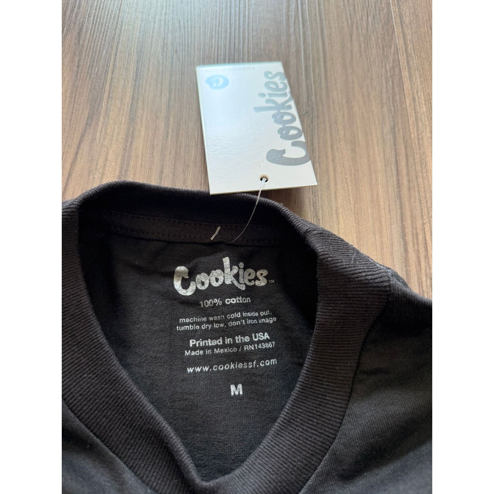 Cookies Cookies Cookie Monster Logo T-Shirt Black Blue Graphic Tee Size US M / EU 48-50 / 2 - 4 Thumbnail