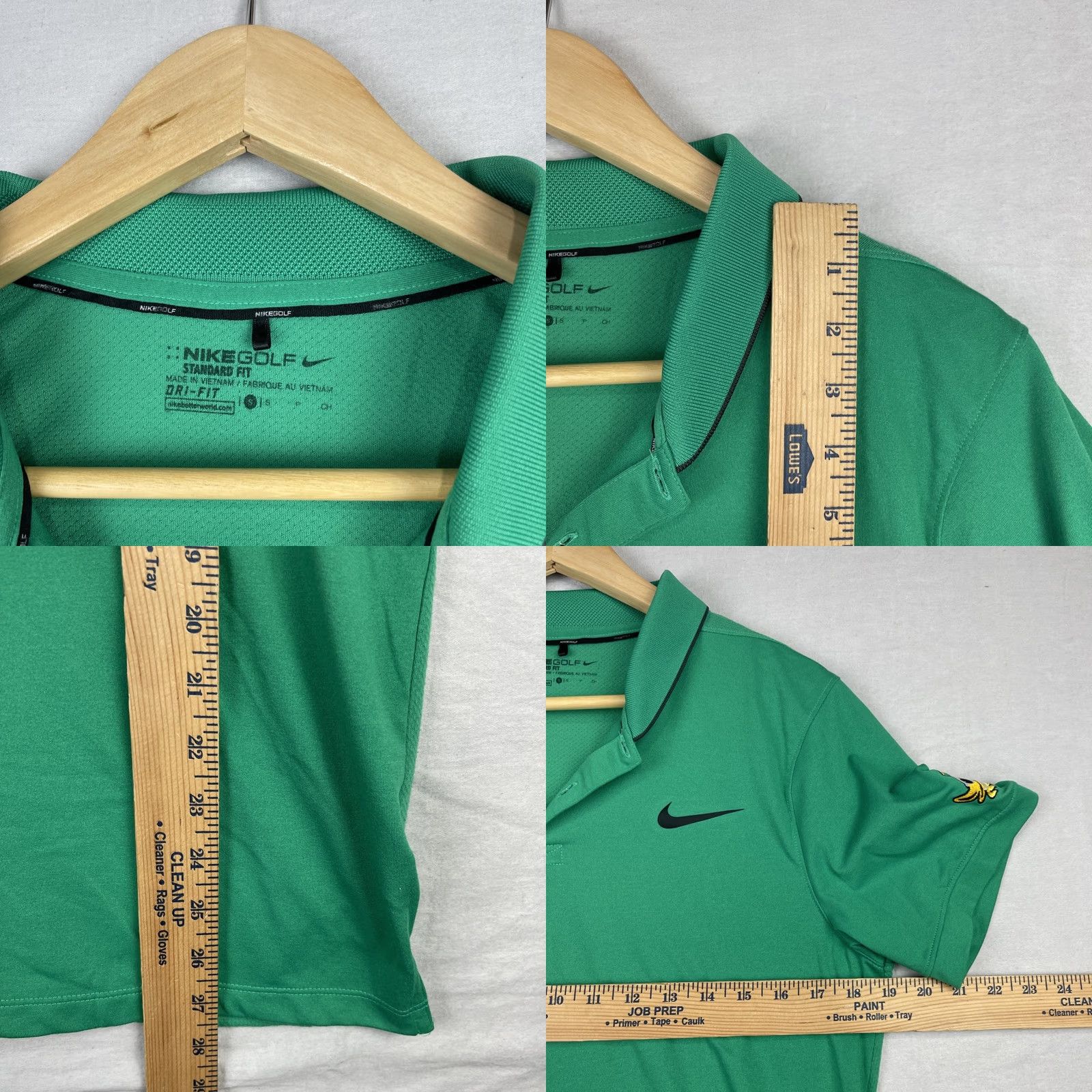 Nike Nike Dri-Fit Oregon Ducks Polo Shirt Mens Small Green NCAA PAC12 Size US S / EU 44-46 / 1 - 8 Thumbnail