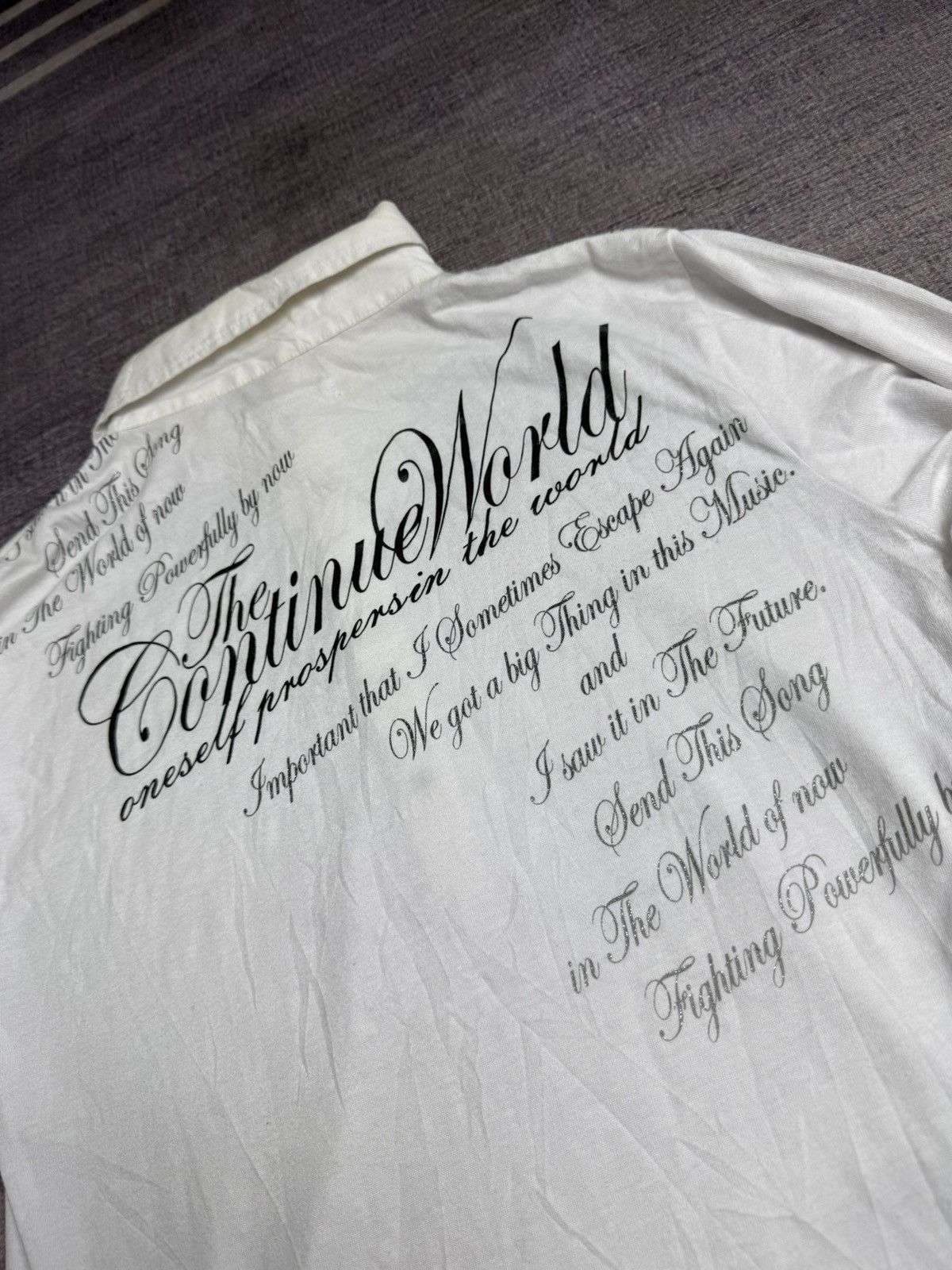 Japanese Brand SMENTICDESIGN IFSIX STYLE SHIRT Size US M / EU 48-50 / 2 - 4 Thumbnail