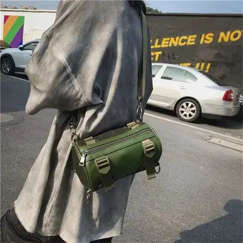 Japanese Brand Utility grunge buckle crossbody shoulder bag pouch bag Size ONE SIZE - 4 Thumbnail