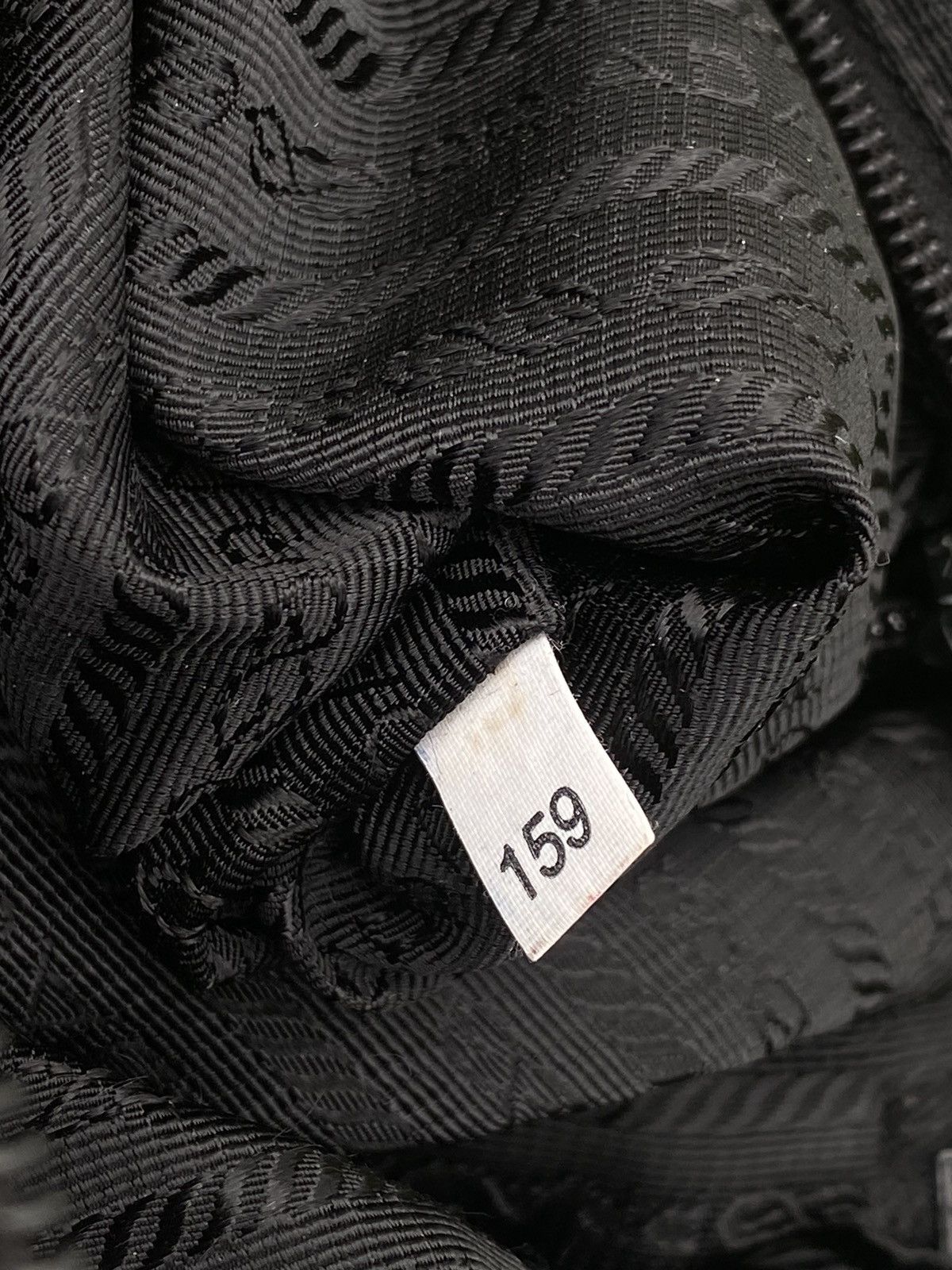 PRADA SMALL BLACK NYLON MESSENGER CROSSBODY BAG