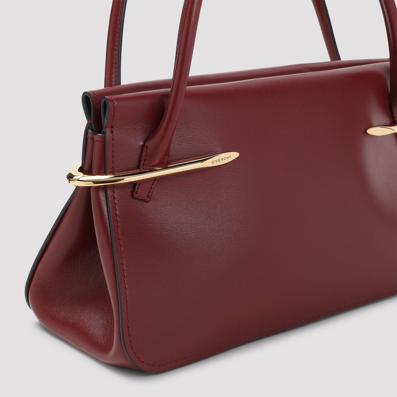 Givenchy GIVENCHY Pinch Medium Burgundy Shoulder Bag New & Authentic Size ONE SIZE - 4 Thumbnail