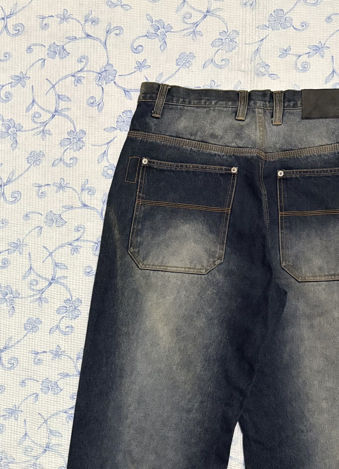 Koman Koman Jeans Straight Cut Jeans Streetwear Denim Size US 33 - 11 Thumbnail
