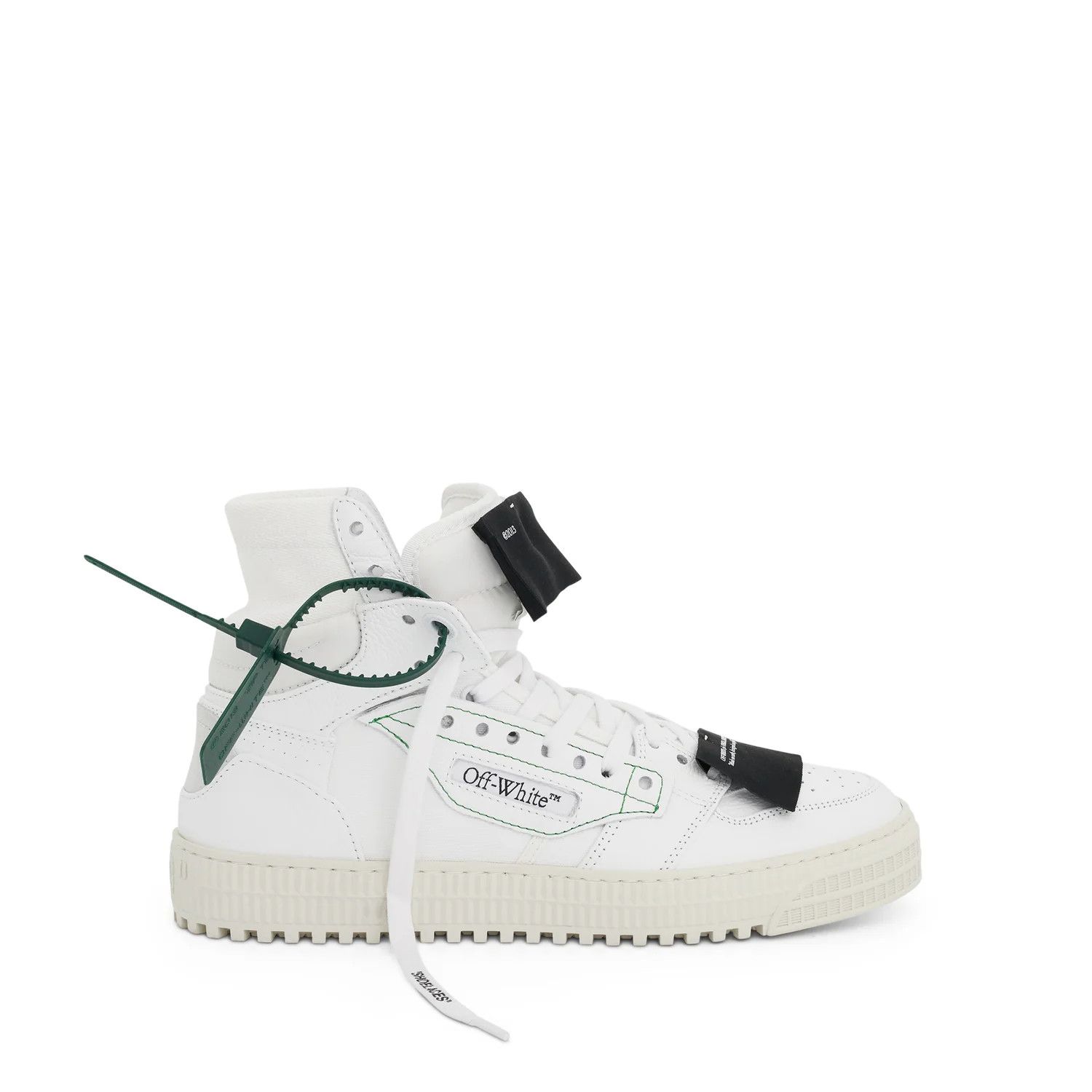 Off-White o1mris0824 Sneaker in Black & White Size US 8 / EU 41 - 1 Thumbnail