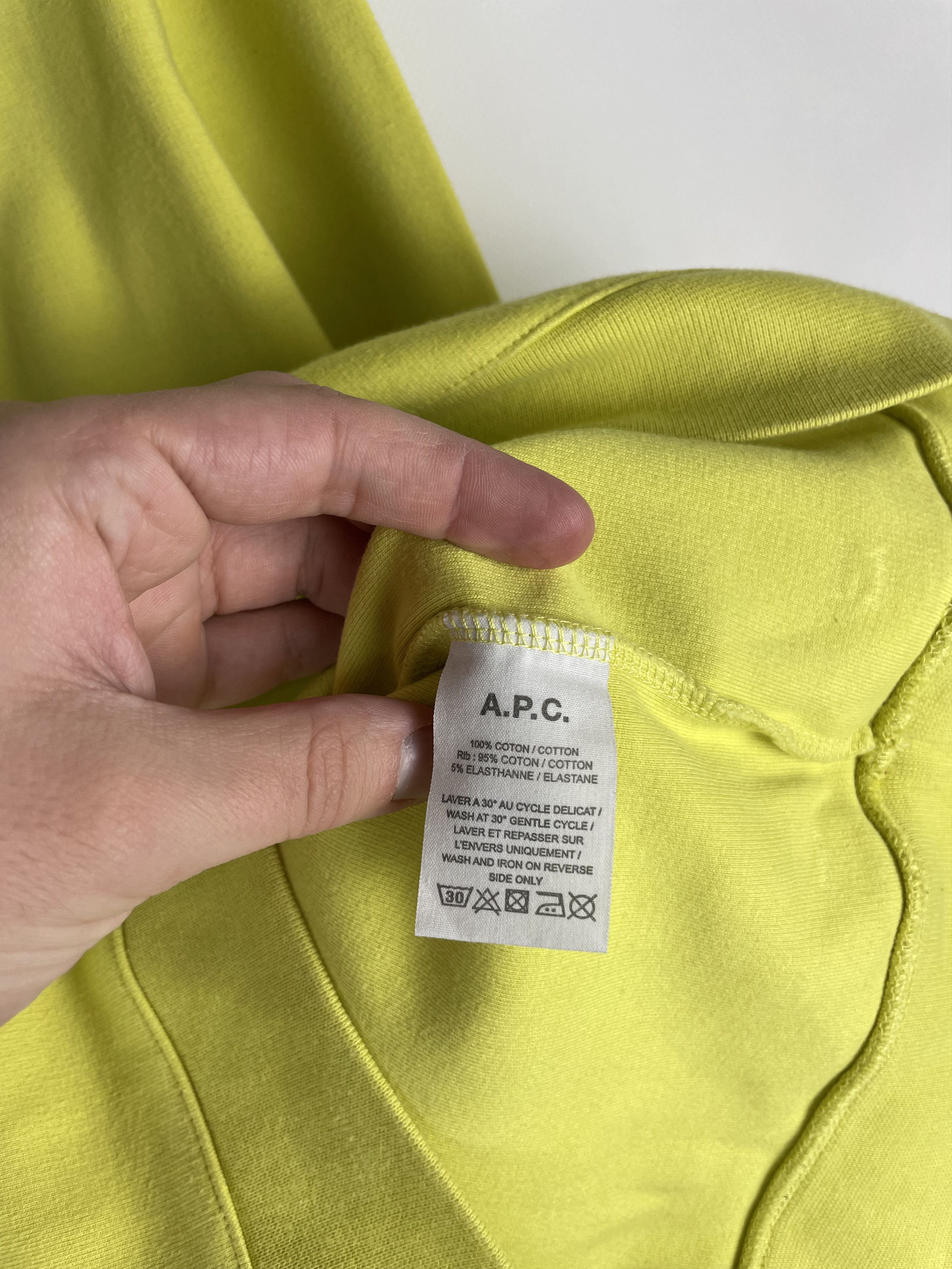 A.P.C. A.P.C Japan Crewneck APC Sweatshirt Size US L / EU 52-54 / 3 - 6 Thumbnail
