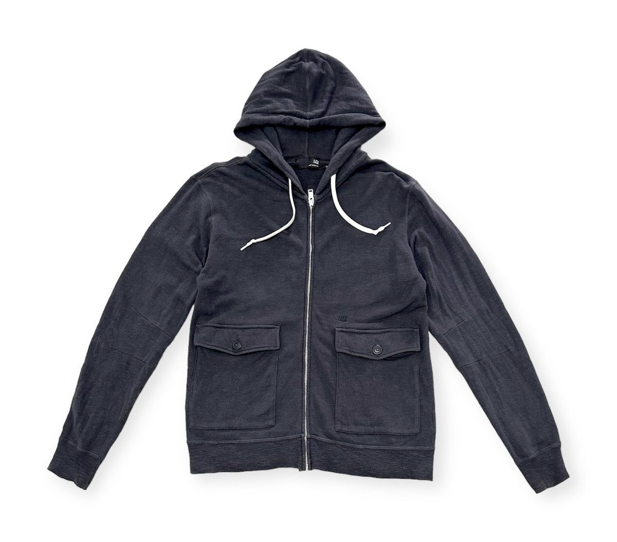 image of Archival Clothing x Undercover Uniqlo M85 Zip Up Jacket Hoodie in Grey, Men's (Size Medium)