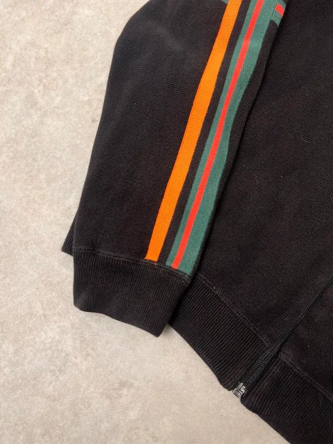 Paul Smith Paul Smith Black Lined Zip-up Cardigan Sweater Size US M / EU 48-50 / 2 - 6 Thumbnail