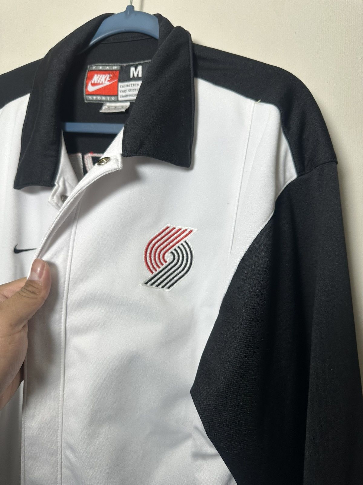 NBA Portland Trail Blazer- Warm Up Jacket Size US M / EU 48-50 / 2 - 2 Thumbnail