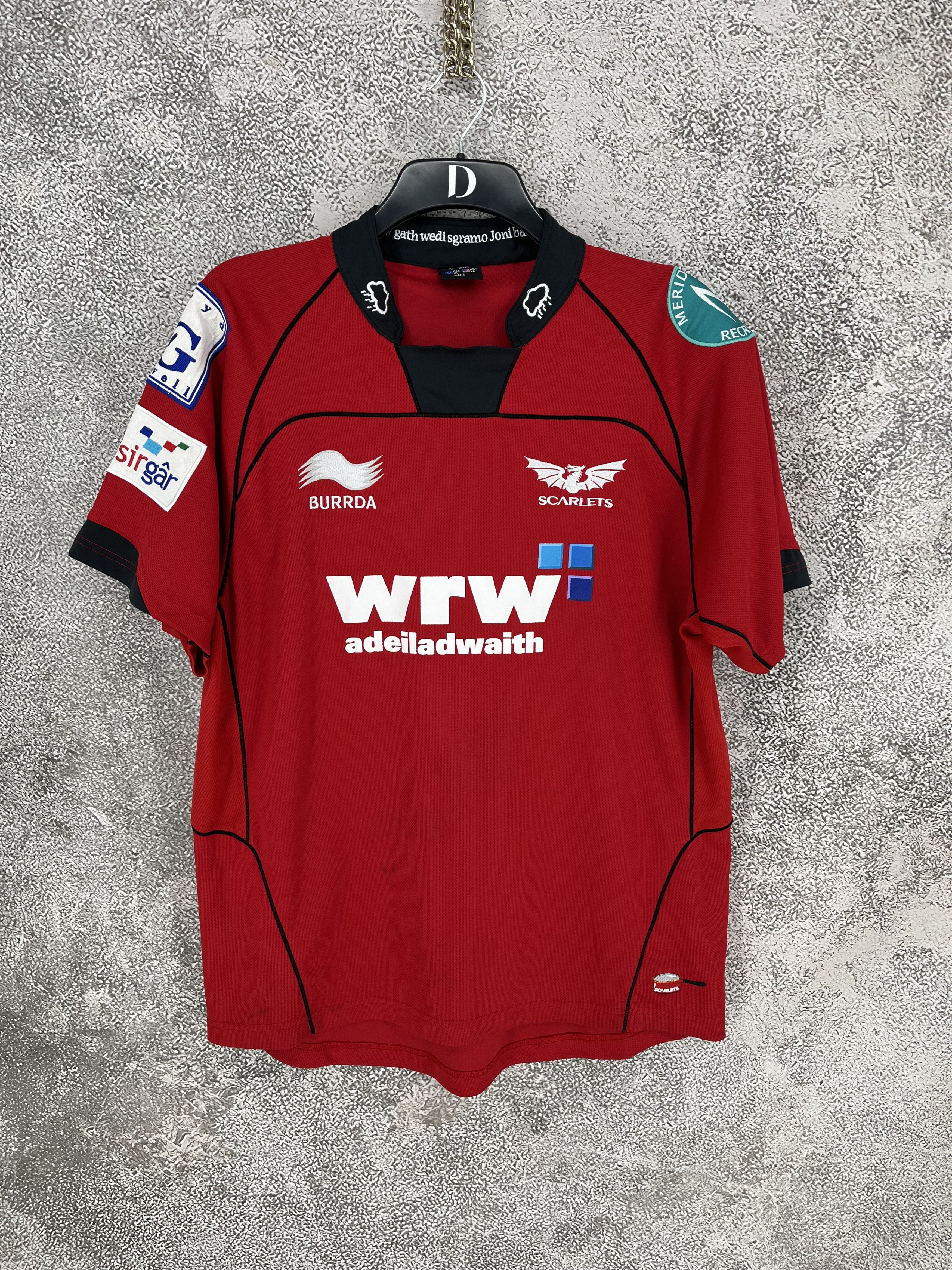 Vintage Llanelli Scarlets Rugby Home Shirt 2007/2008 - Kooga Size XL Size US XL / EU 56 / 4 - 1 Thumbnail