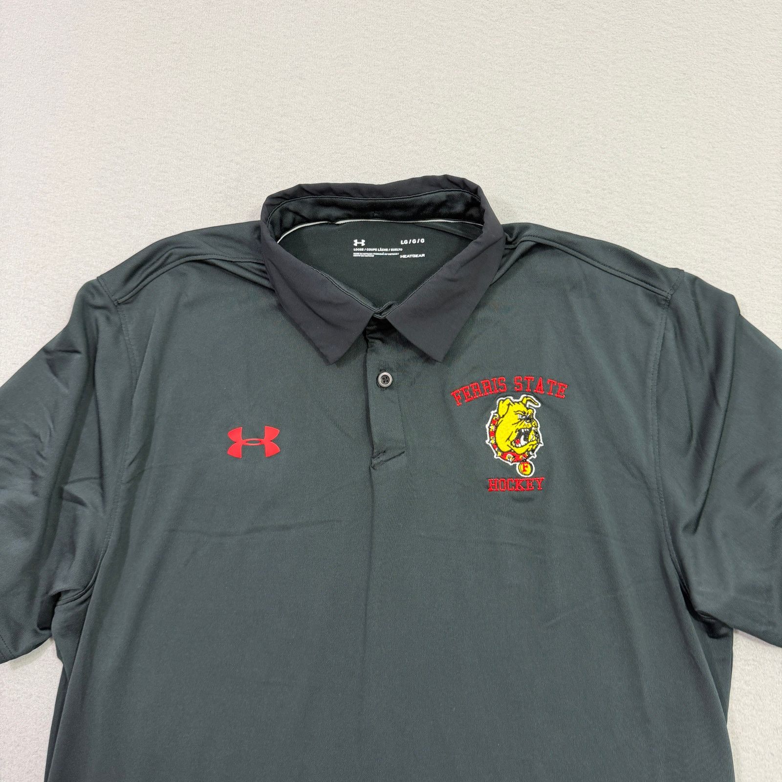Under Armour Under Armour Ferris State Bulldogs Hockey Trophy Polo Large Size US L / EU 52-54 / 3 - 2 Thumbnail