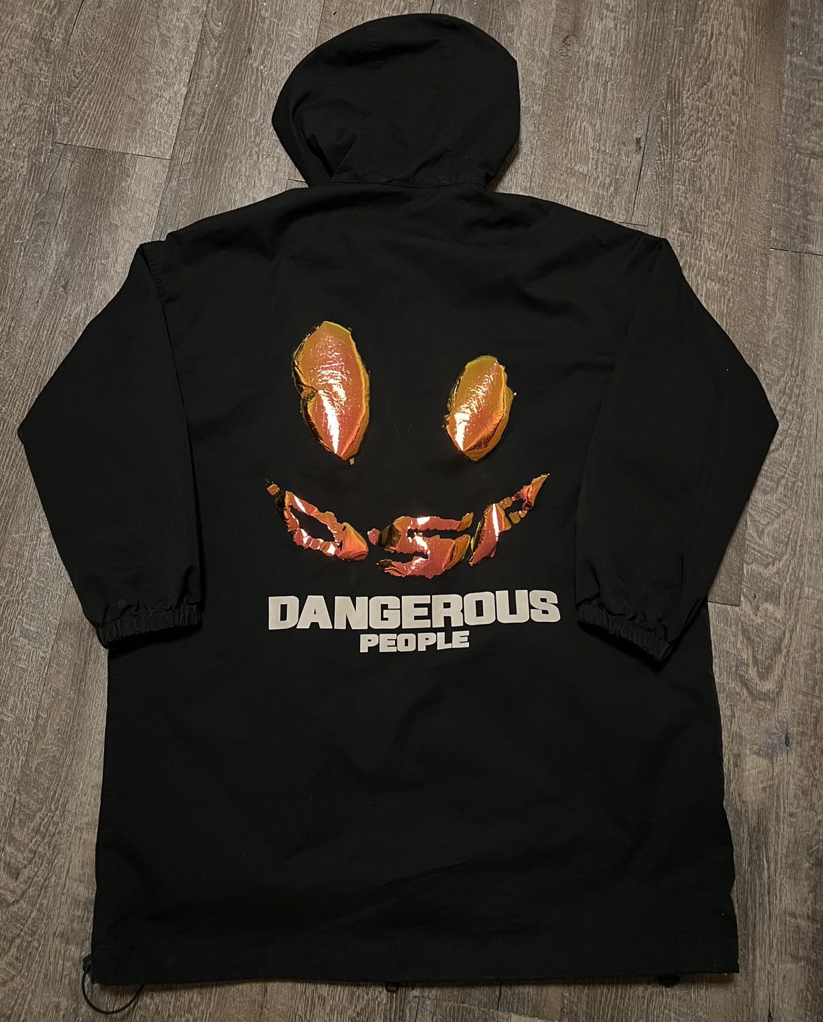 Dangerous People Trench Coat Jacket size XL