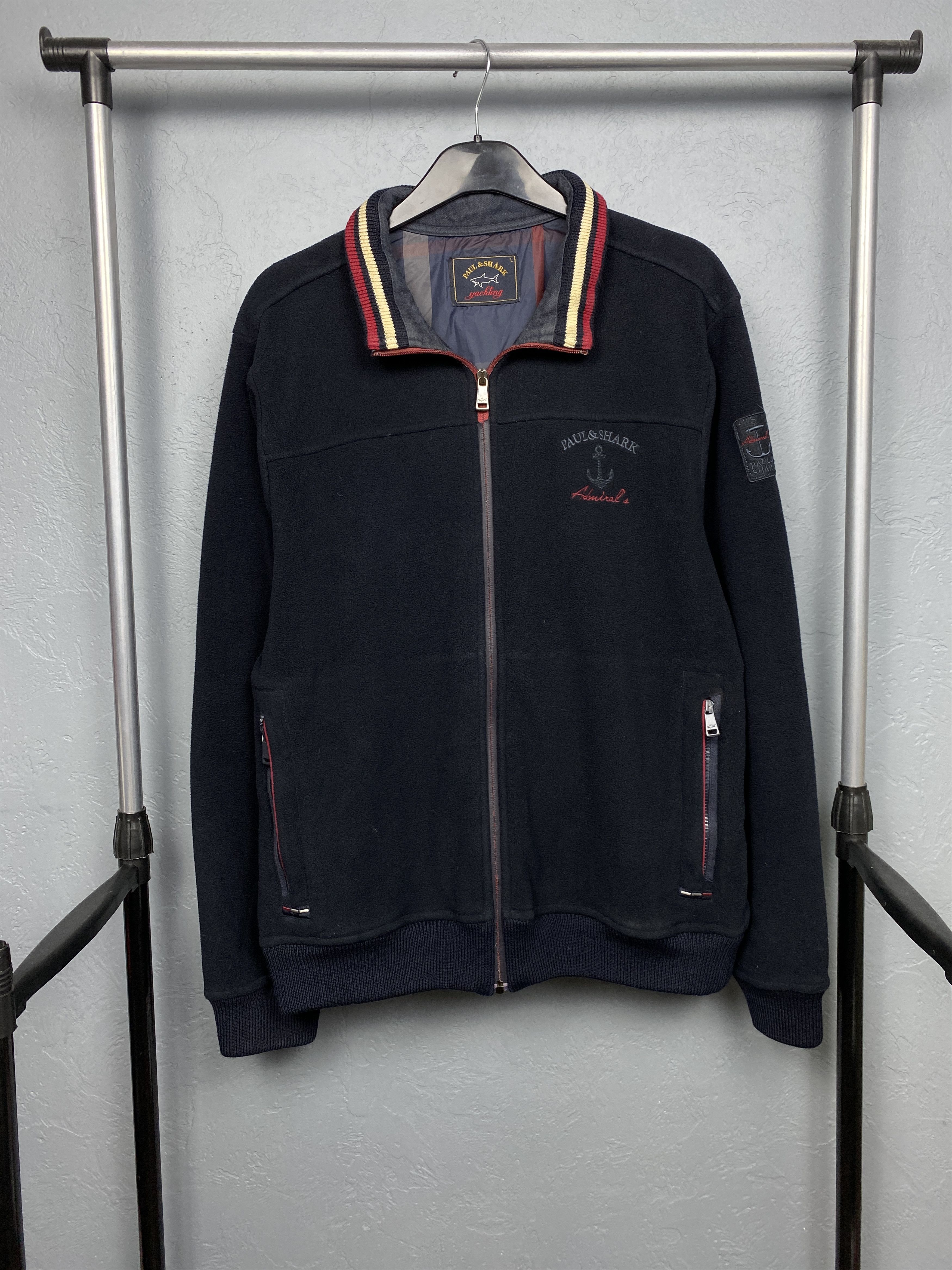 Paul & Shark Paul & Shark Vintage Mens Full Zip Fleeece Jacket Size US L / EU 52-54 / 3 - 1 Preview