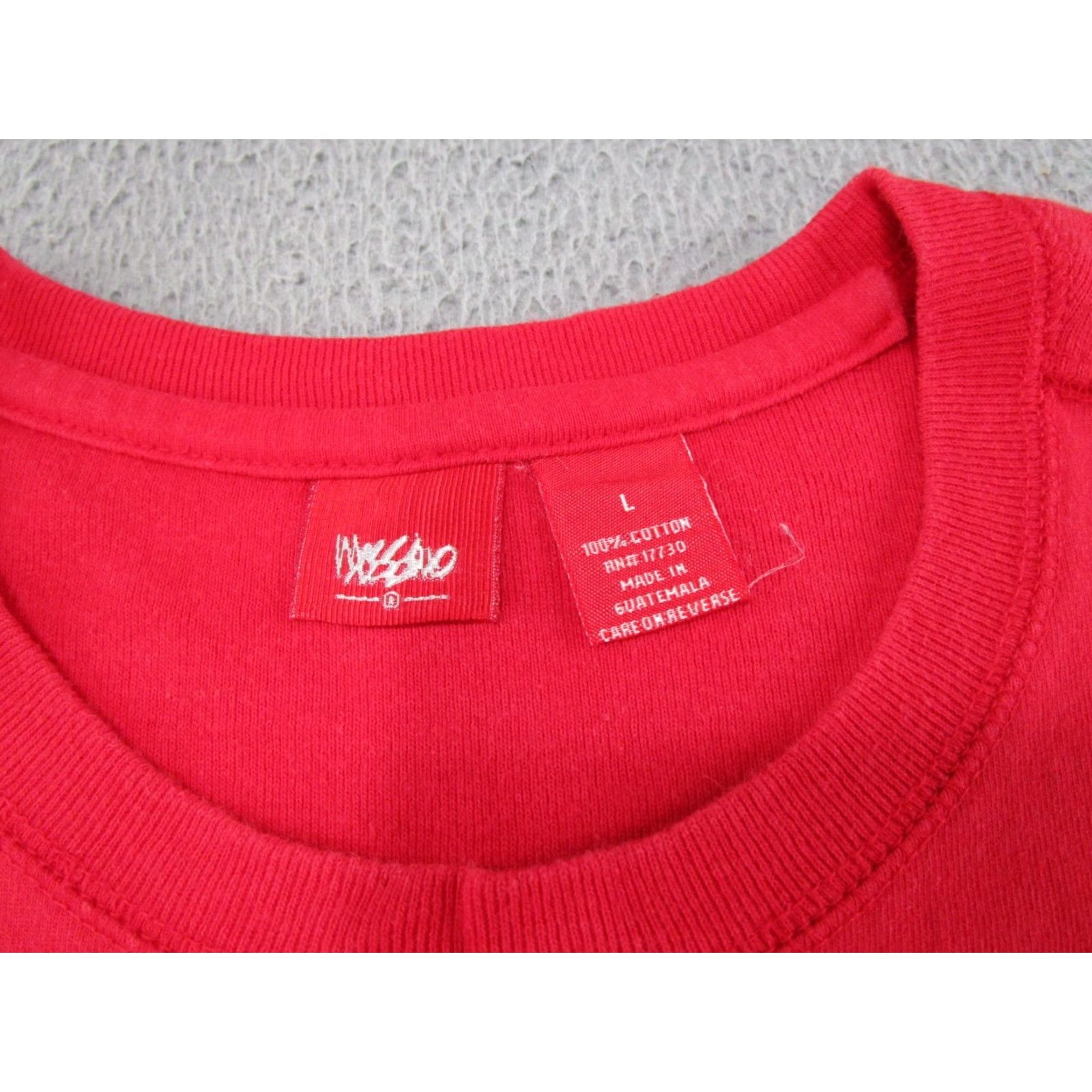 Mossimo VINTAGE Mossimo Supply Sleeveless Tank Top #6 Heavy Cotton Shirt L Red Men T-Shirt 90s Summer Size US L / EU 52-54 / 3 - 3 Thumbnail