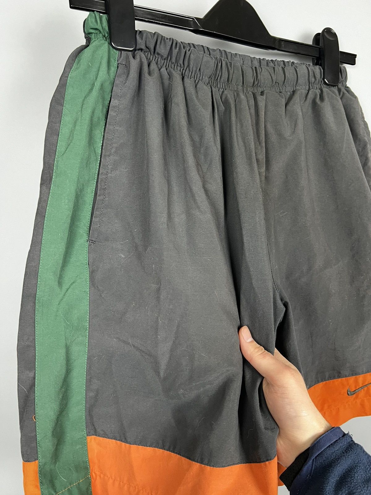 Nike × Vintage (S-M) Nike vintage nylon shorts Y2K Size US 30 / EU 46 - 3 Thumbnail