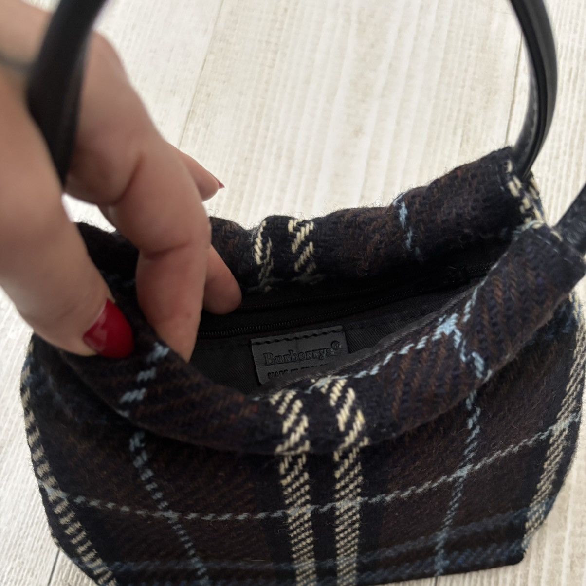 Burberry Burberry wool mini bag Size ONE SIZE - 4 Thumbnail