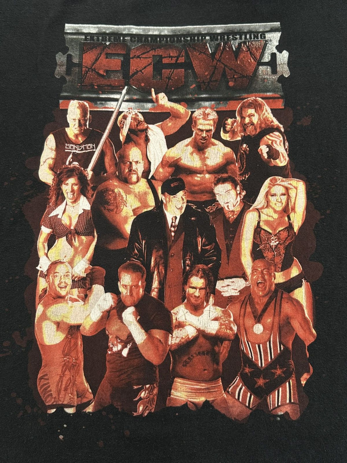 Vintage × WWE ▪️ 𝐄𝐂𝐖 𝐖𝐖𝐄 𝟎𝟎𝐬 Size US L / EU 52-54 / 3 - 2 Thumbnail