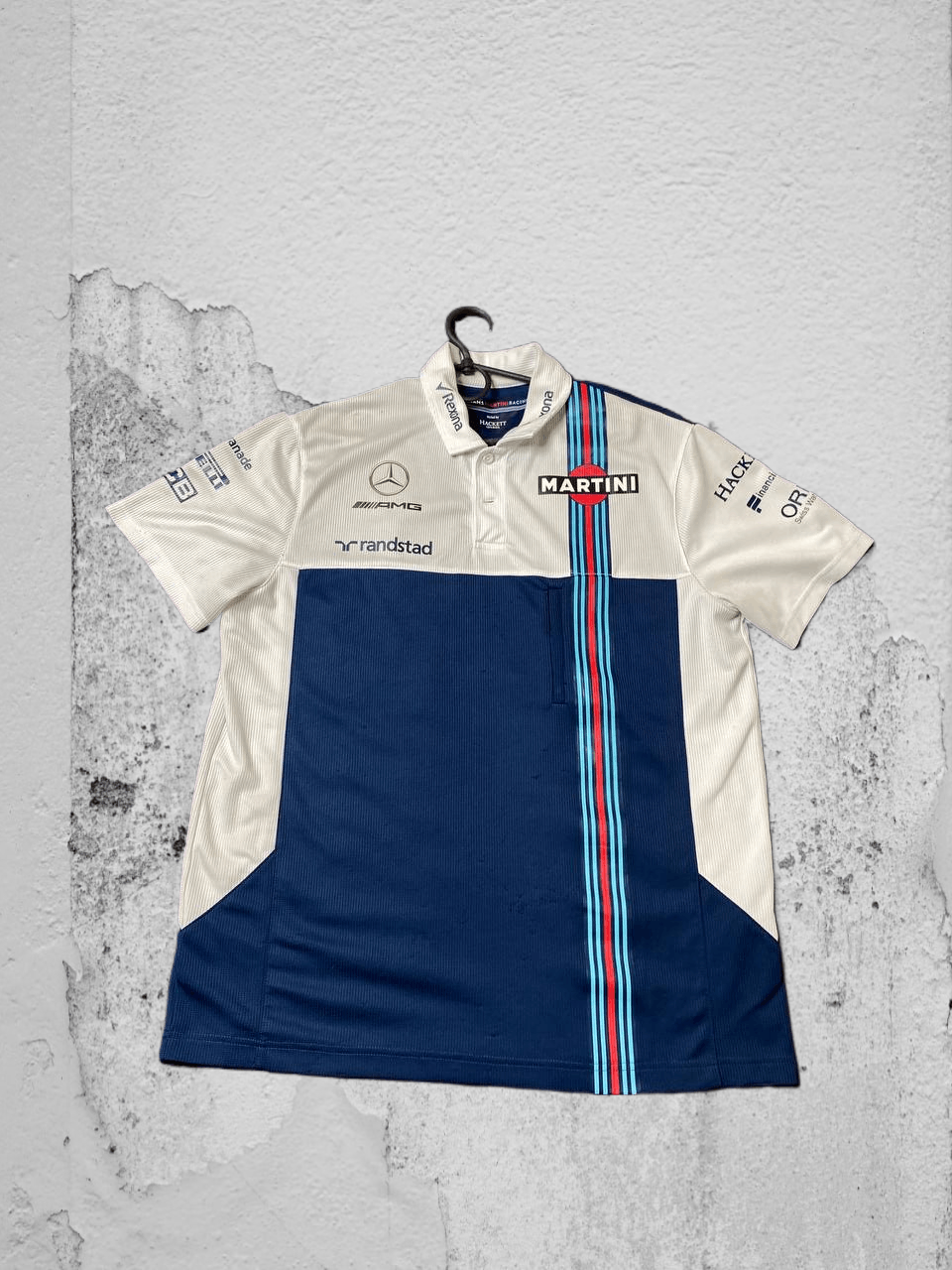 Hackett Hackett Mercedes Amg Martini Racing Polo Shirt Size L Size US L / EU 52-54 / 3 - 1 Thumbnail