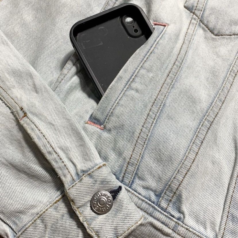 Acne Studios ACNE STUDIOS BLA KONST CLIFF LT BLUE DENIM JACKET Size S / US 4 / IT 40 - 9 Thumbnail