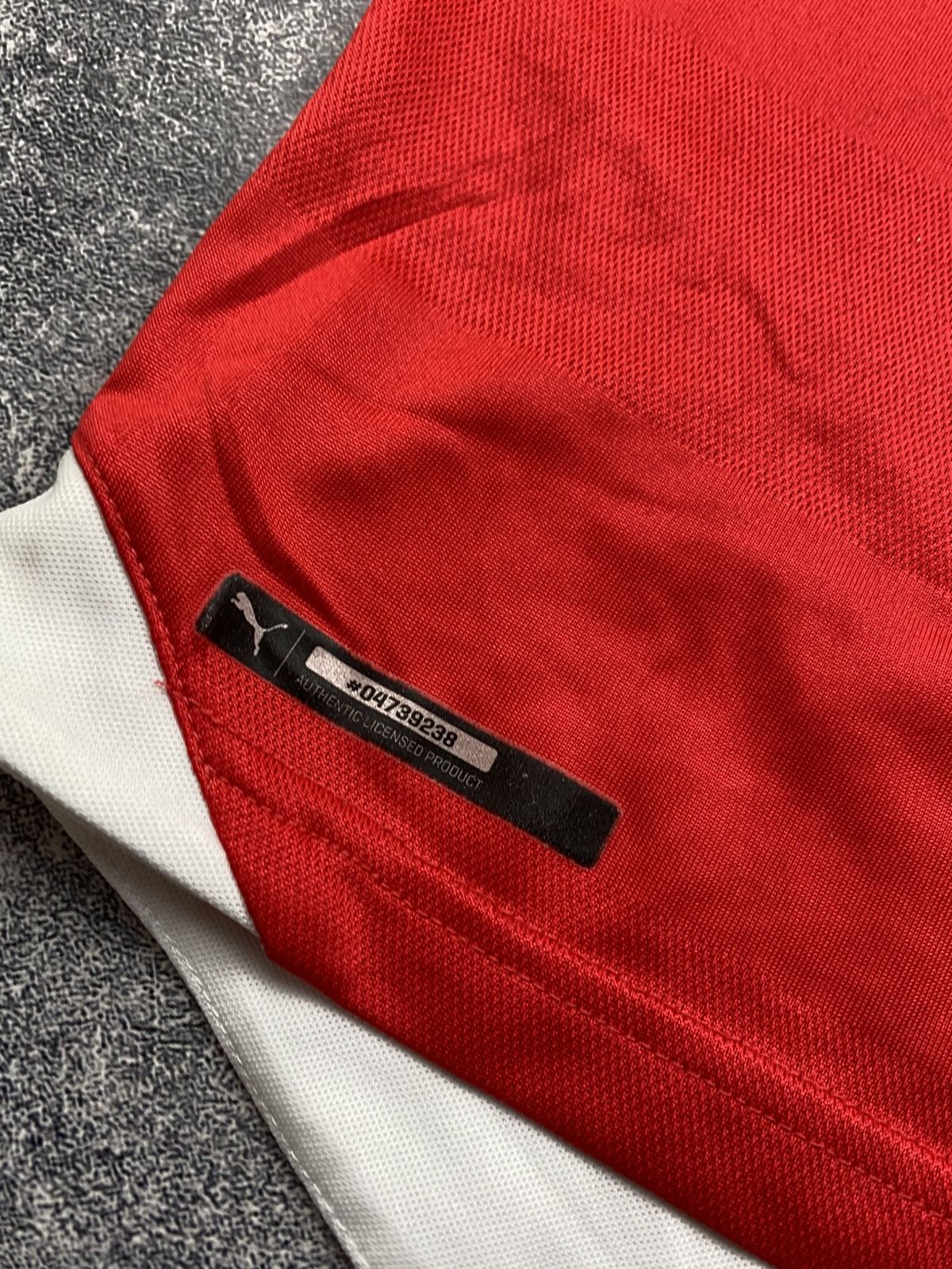Puma × Vintage Vintage 2015/16 Arsenal Puma Soccer Jersey - Mens Large Red Size US L / EU 52-54 / 3 - 9 Thumbnail