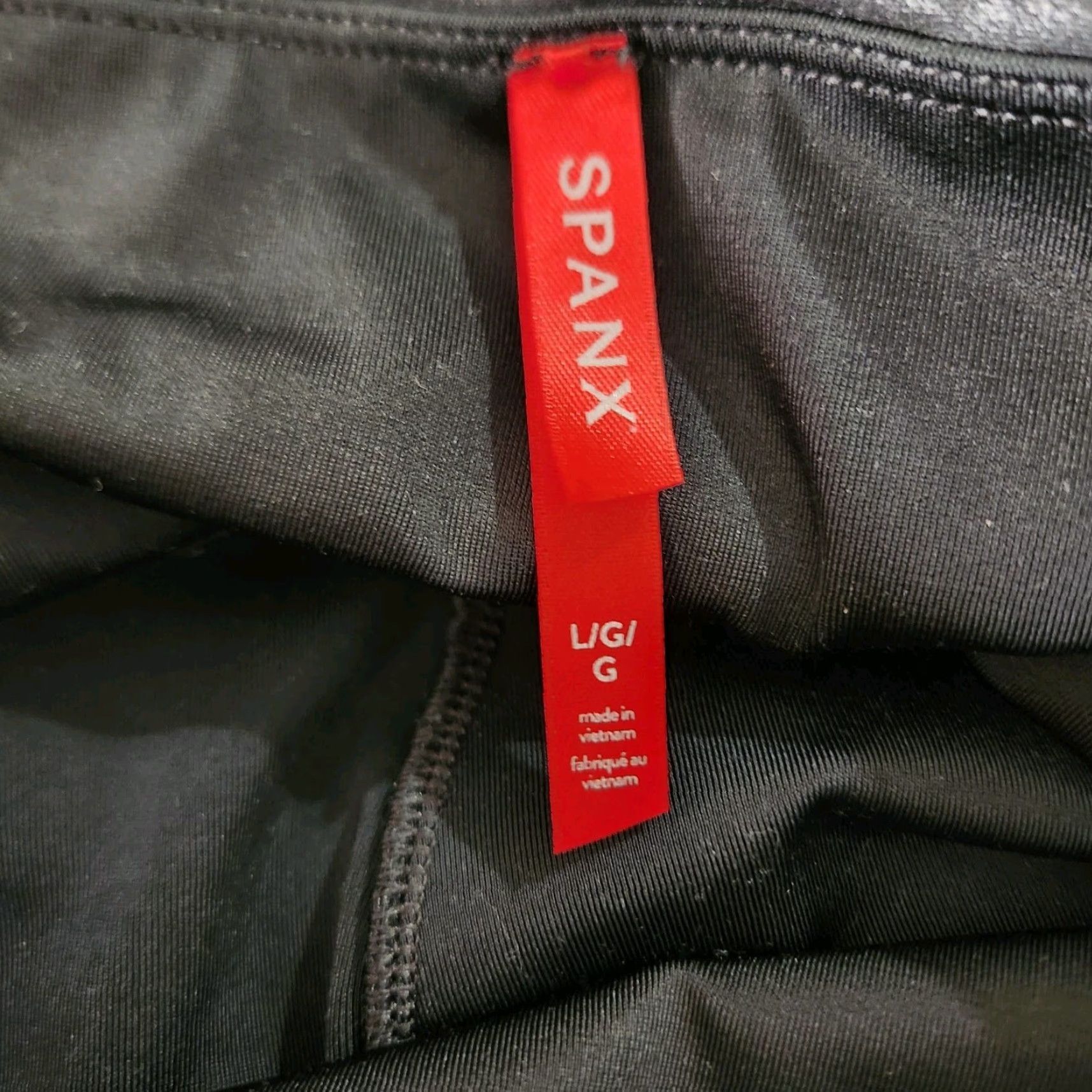 Spanx Spanx Spanxshape Faux Leather High Rise Leggings | L | Black Womens Size 36" / US 14 / IT 50 - 6 Thumbnail