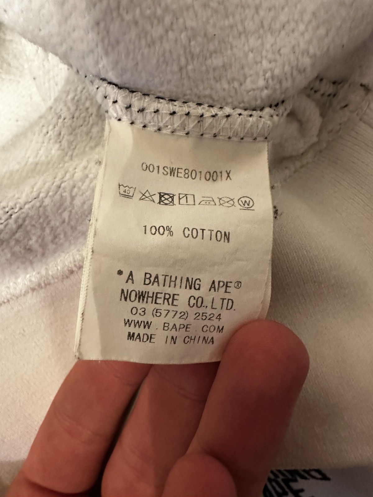 Bape BAPE Monogram Logo Crewneck Size US XL / EU 56 / 4 - 4 Thumbnail