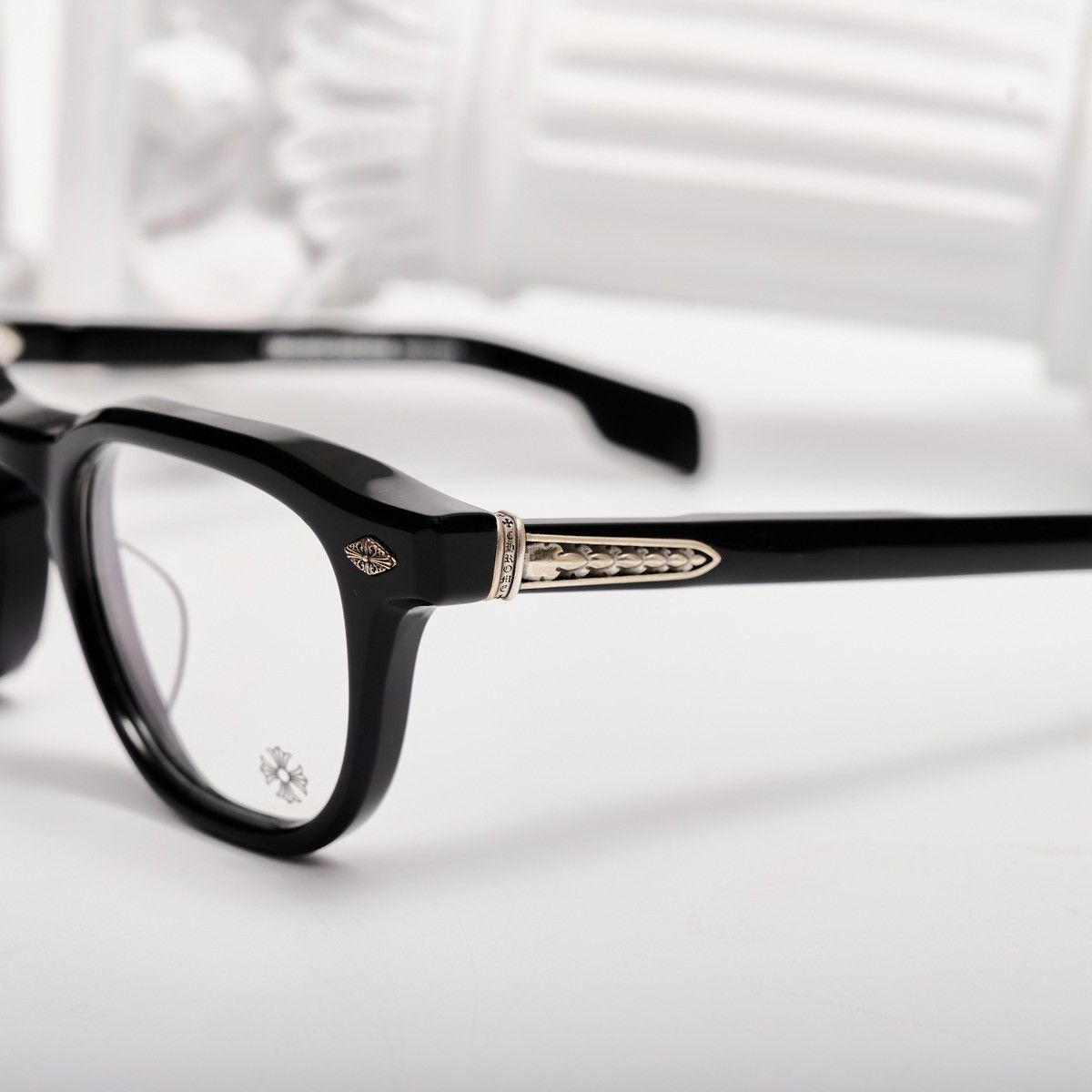 Chrome Hearts CHROME HEARTS CHIRP CHIRP BLACK GLASSES Size ONE SIZE - 3 Thumbnail