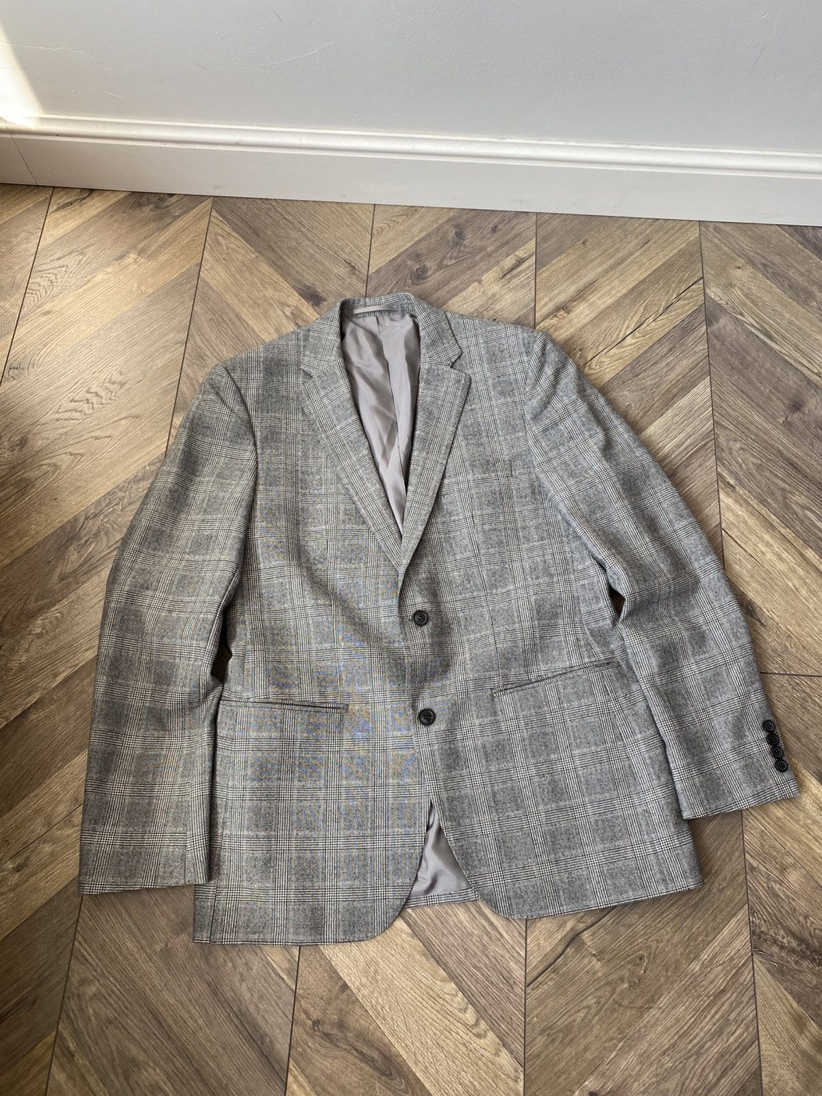 Hugo Boss Vintage Hugo Boss Wool Suit Size 50R - 6 Thumbnail